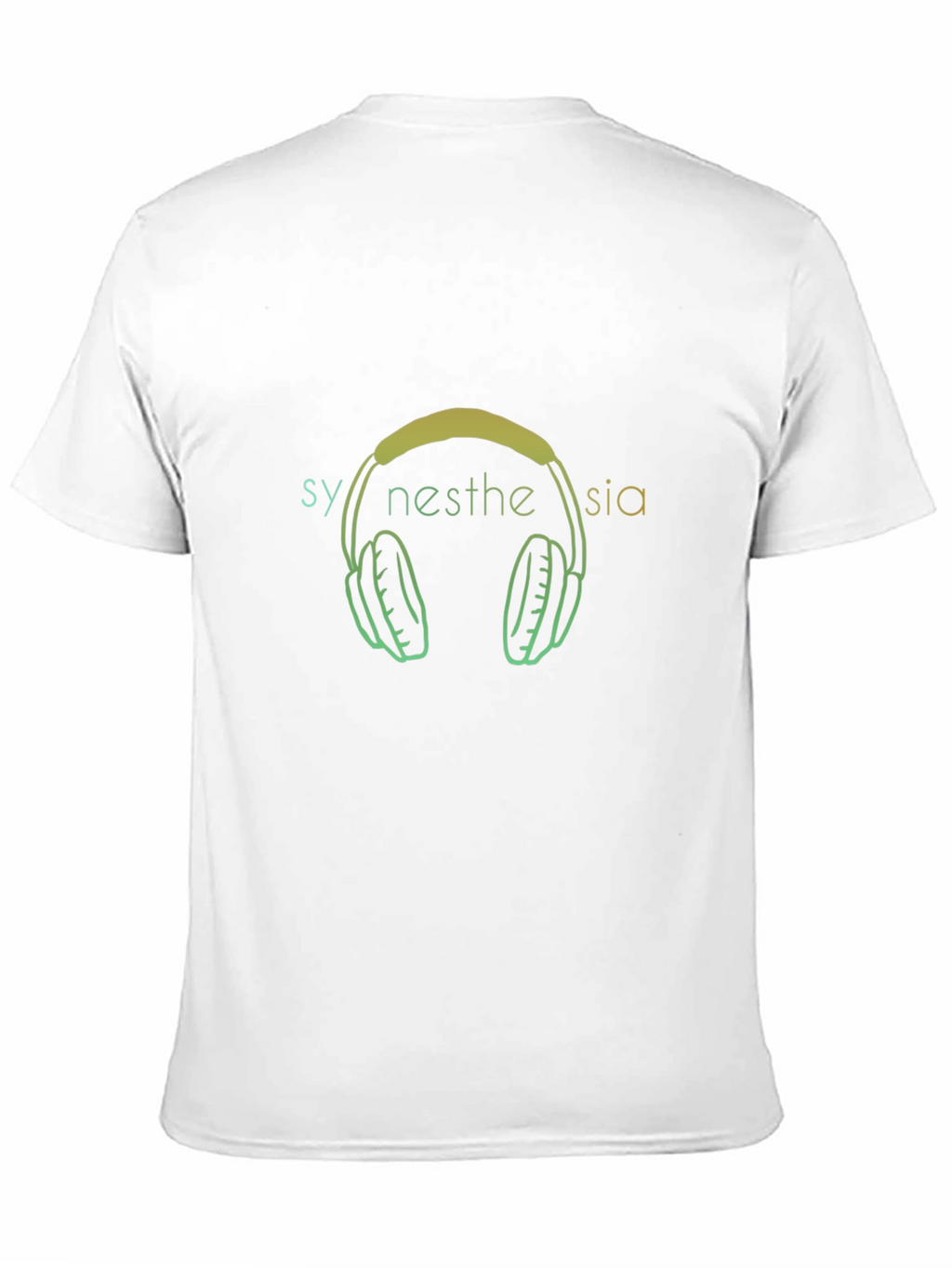 Synesthesia Headphones Graphic Tee - Black