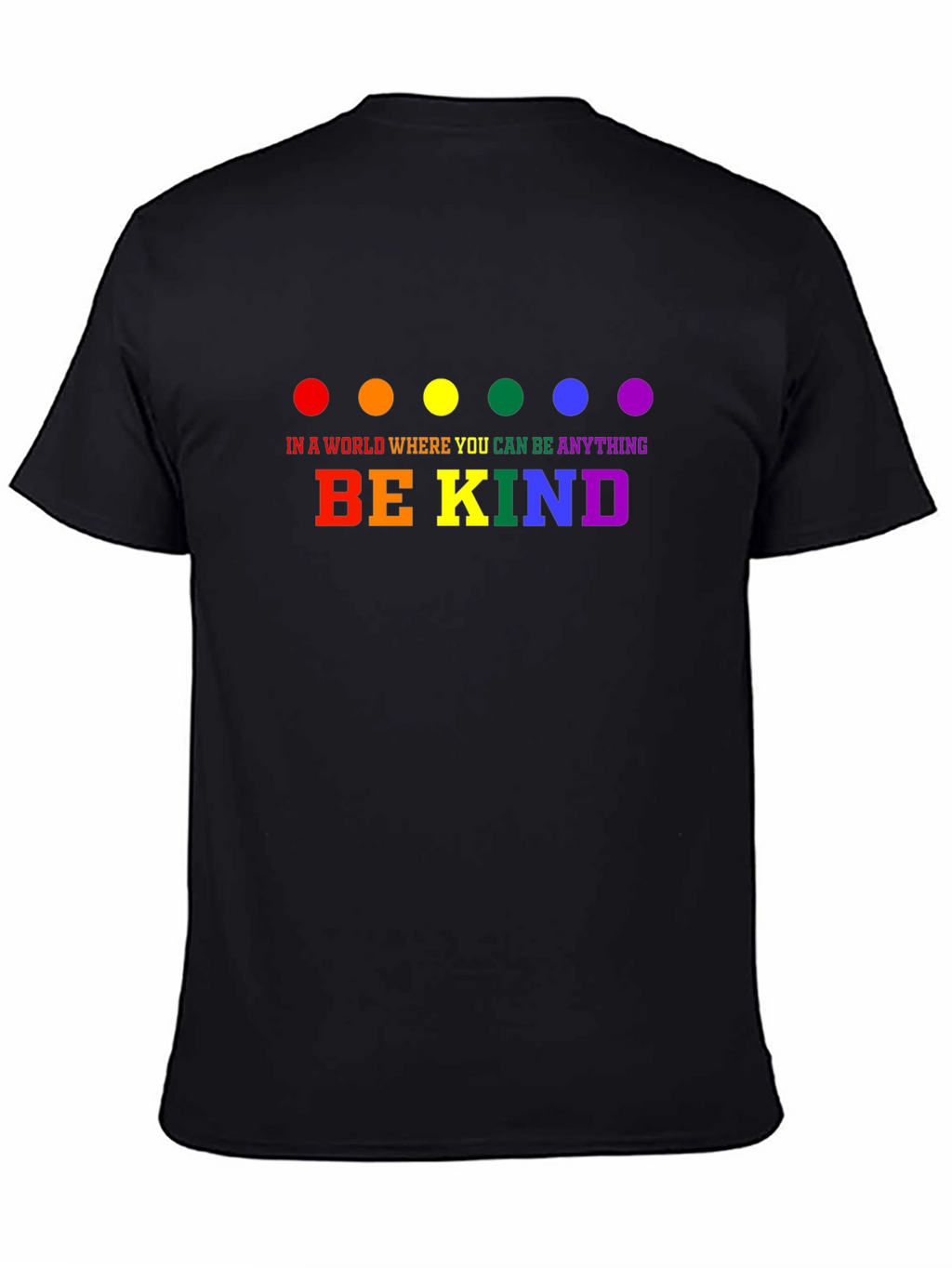 Be Kind Rainbow Dot T-Shirt
