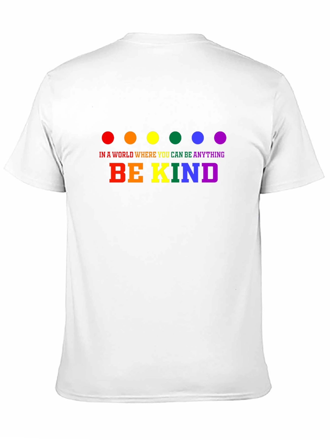 Be Kind Rainbow Dot T-Shirt