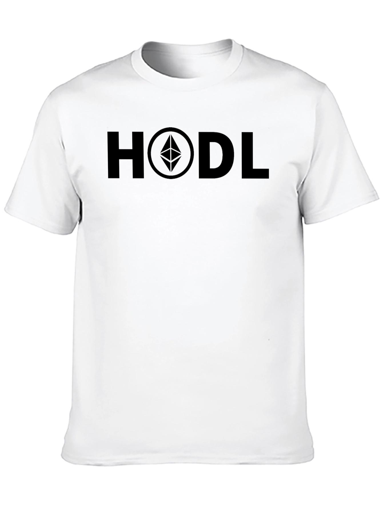 HODL Ethereum Crypto Black T-Shirt