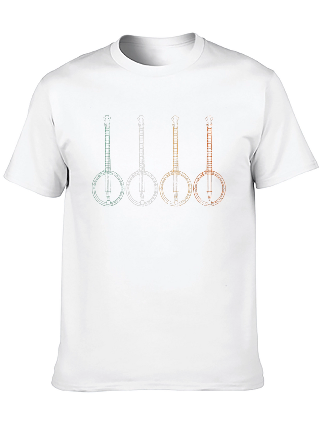 Banjo Graphic T-Shirt | Musical Instrument Tee
