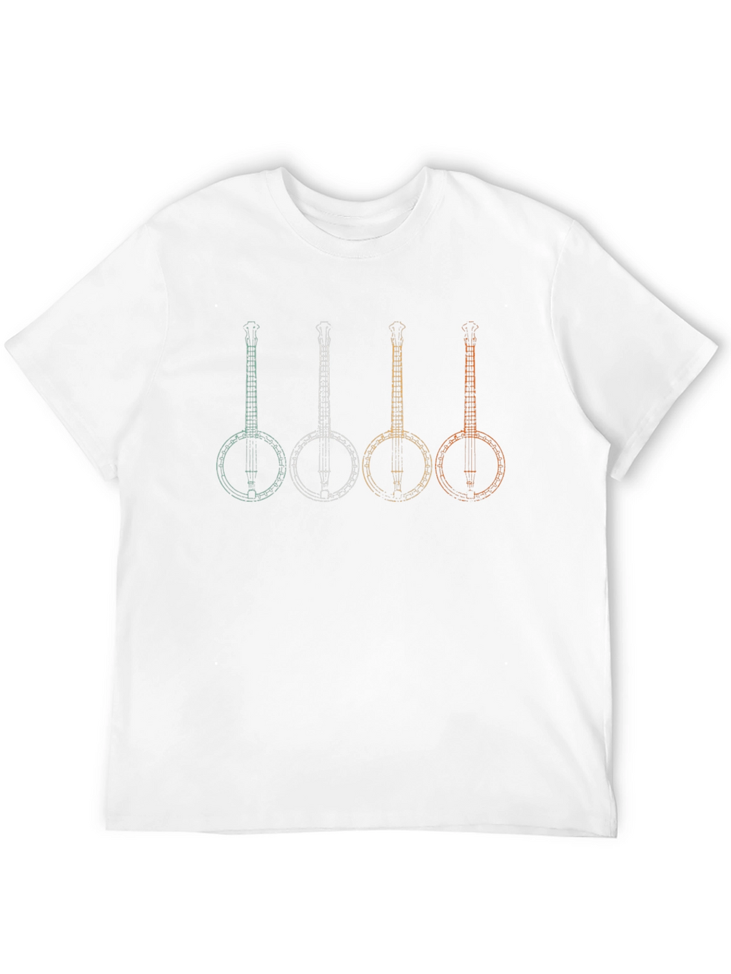 Banjo Graphic T-Shirt | Musical Instrument Tee