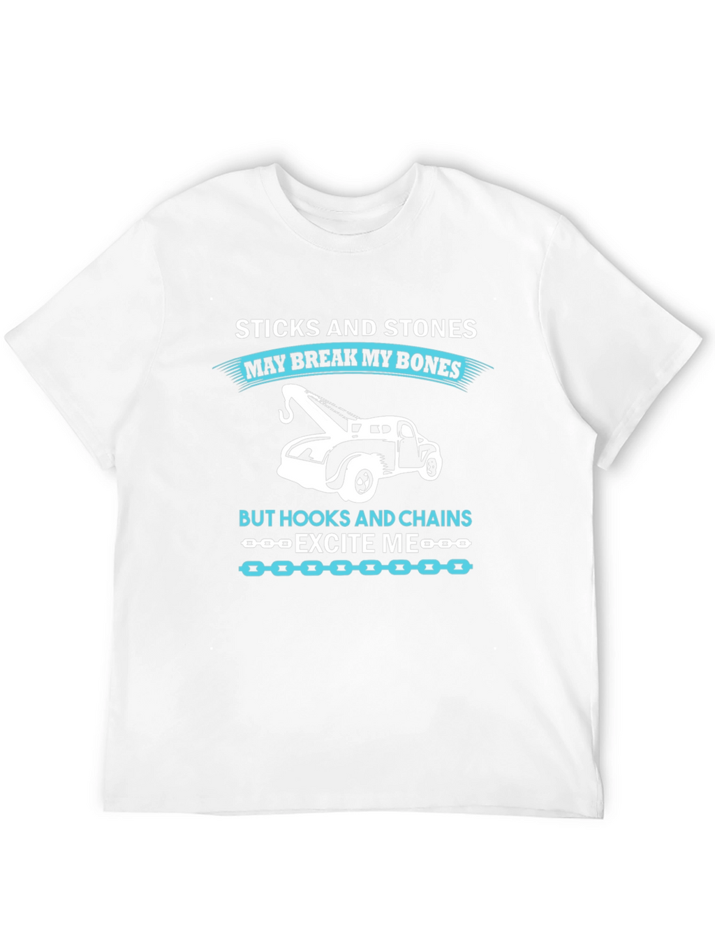 Sticks and Stones Tow Truck T-Shirt