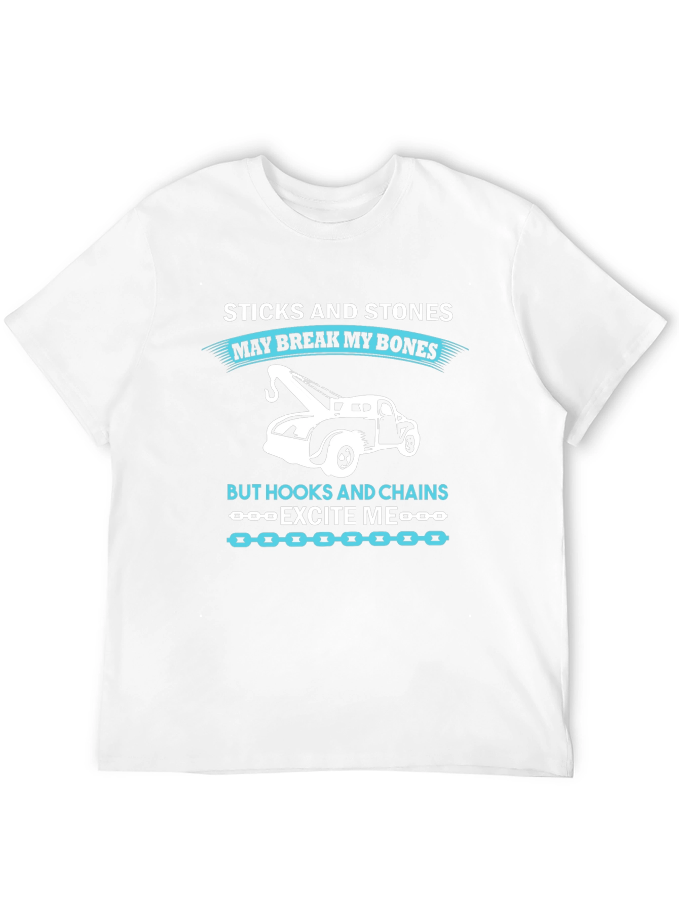 Sticks and Stones Tow Truck T-Shirt