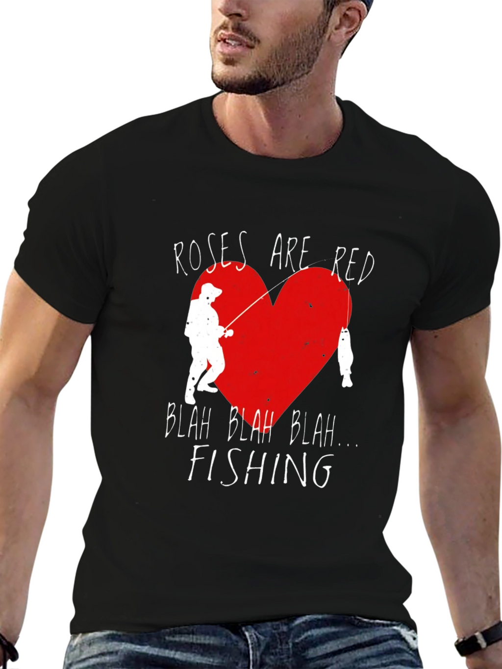 Roses are Red Fishing T-Shirt