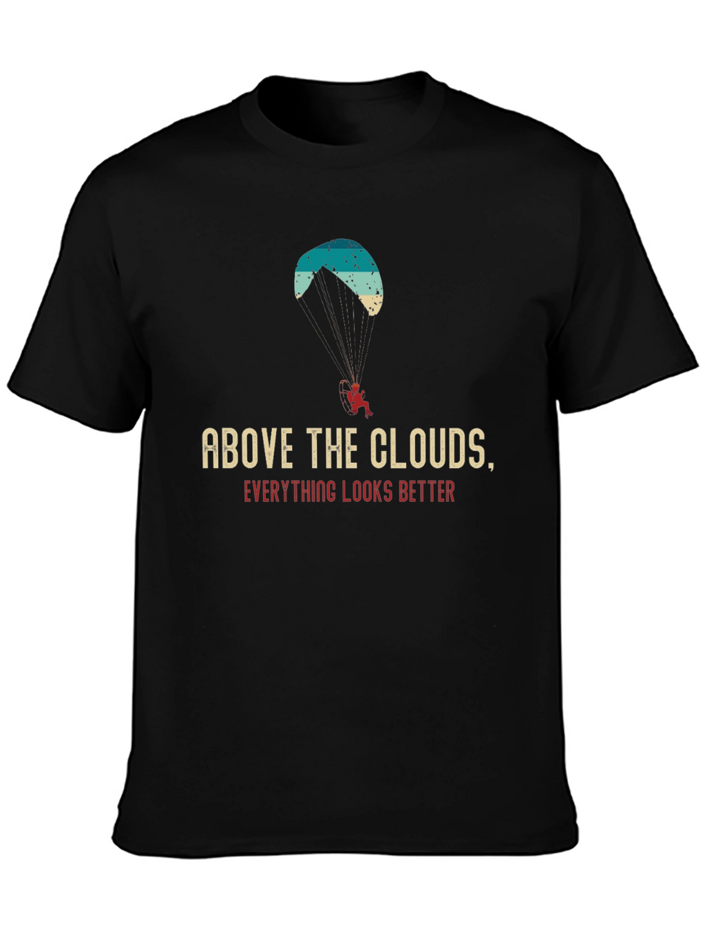 Above the Clouds Graphic Tee - Retro Style