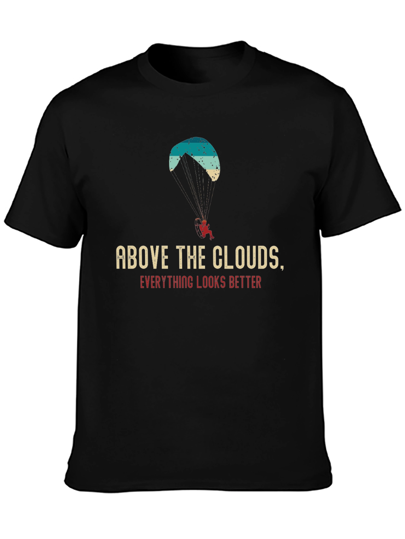 Above the Clouds Graphic Tee - Retro Style