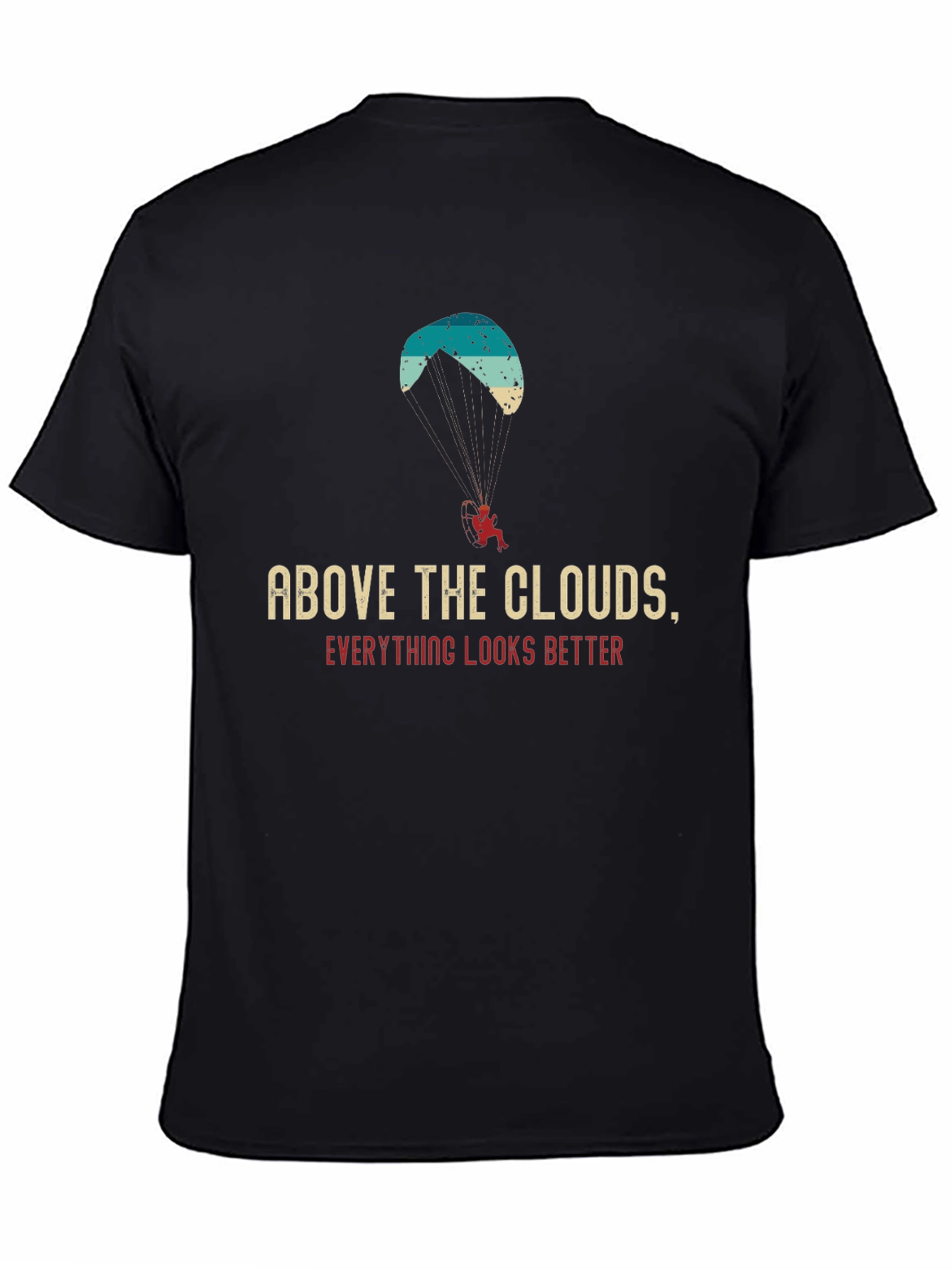 Above the Clouds Graphic Tee - Retro Style