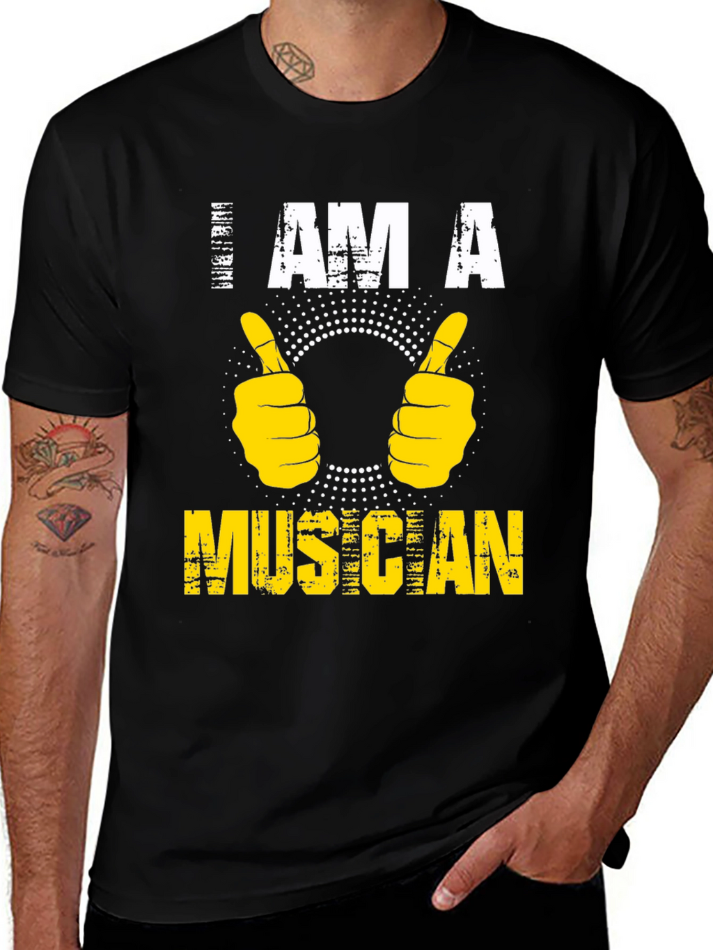 I AM A Musician T-Shirt - Graphic Tee