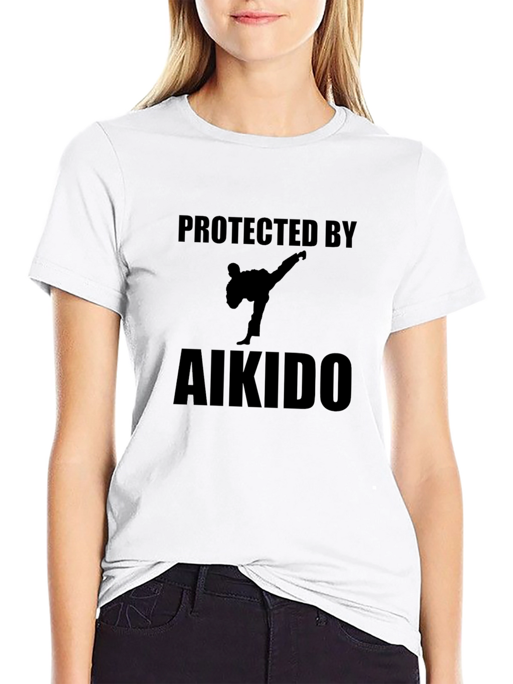 Aikido Protected By Martial Arts T-Shirt