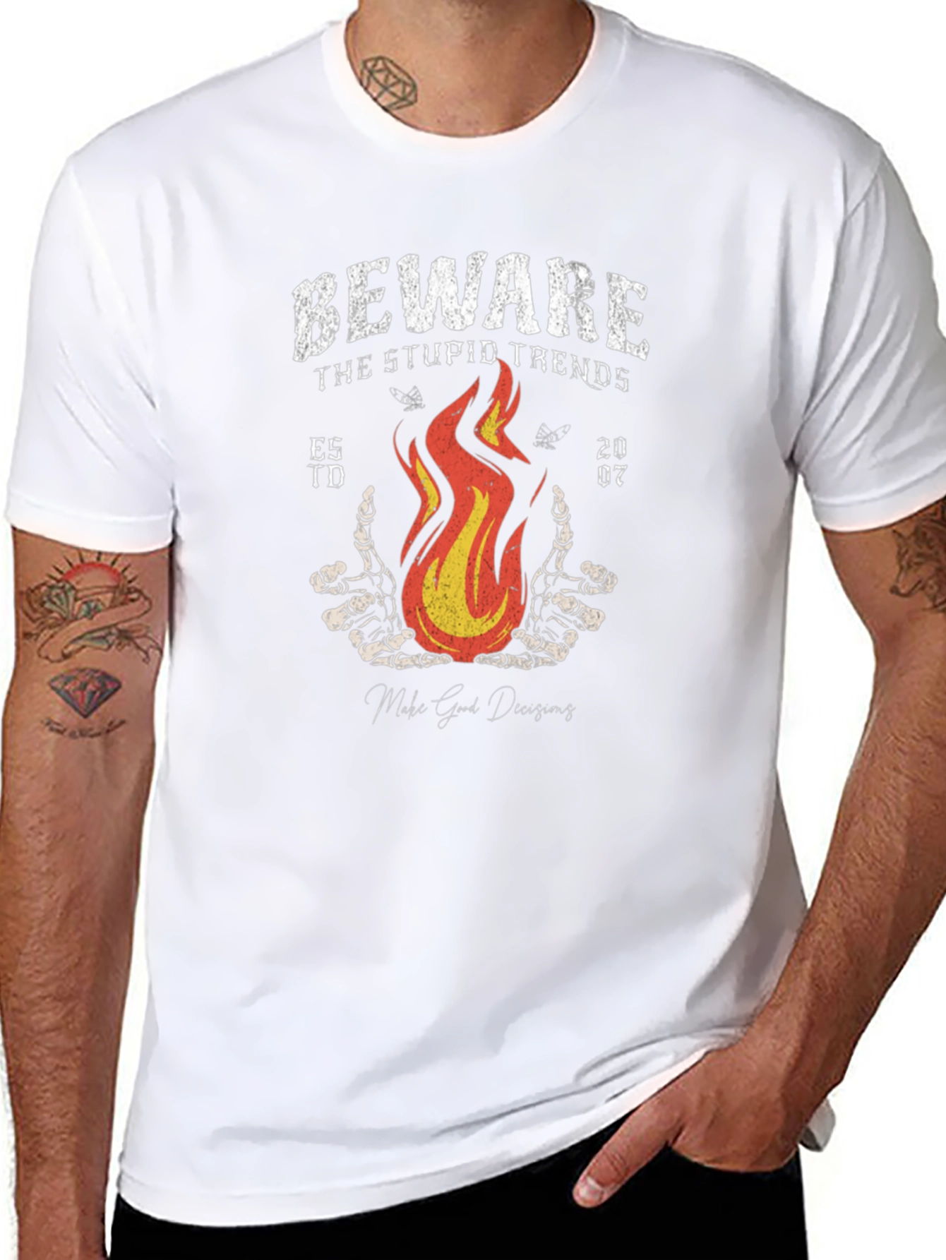 Beware Stupid Trends T-Shirt