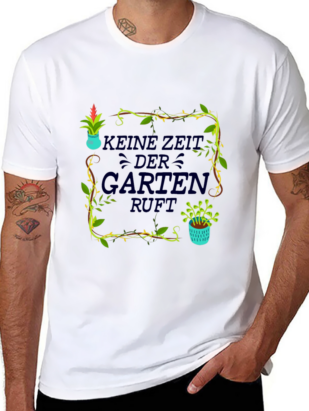 Gardening T-Shirt - Kein Zeit Der Garten Ruft!