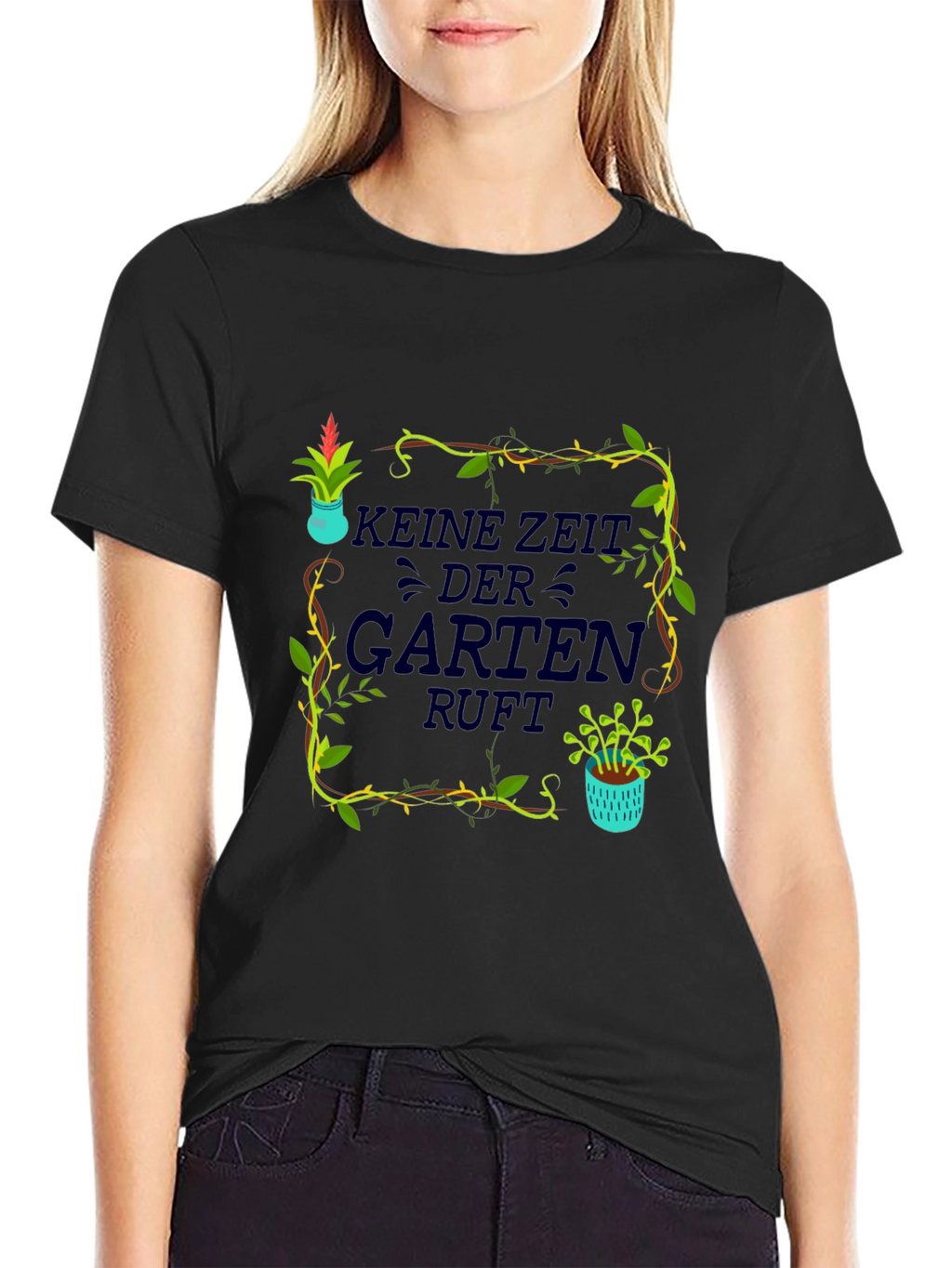 Gardening T-Shirt - Kein Zeit Der Garten Ruft!