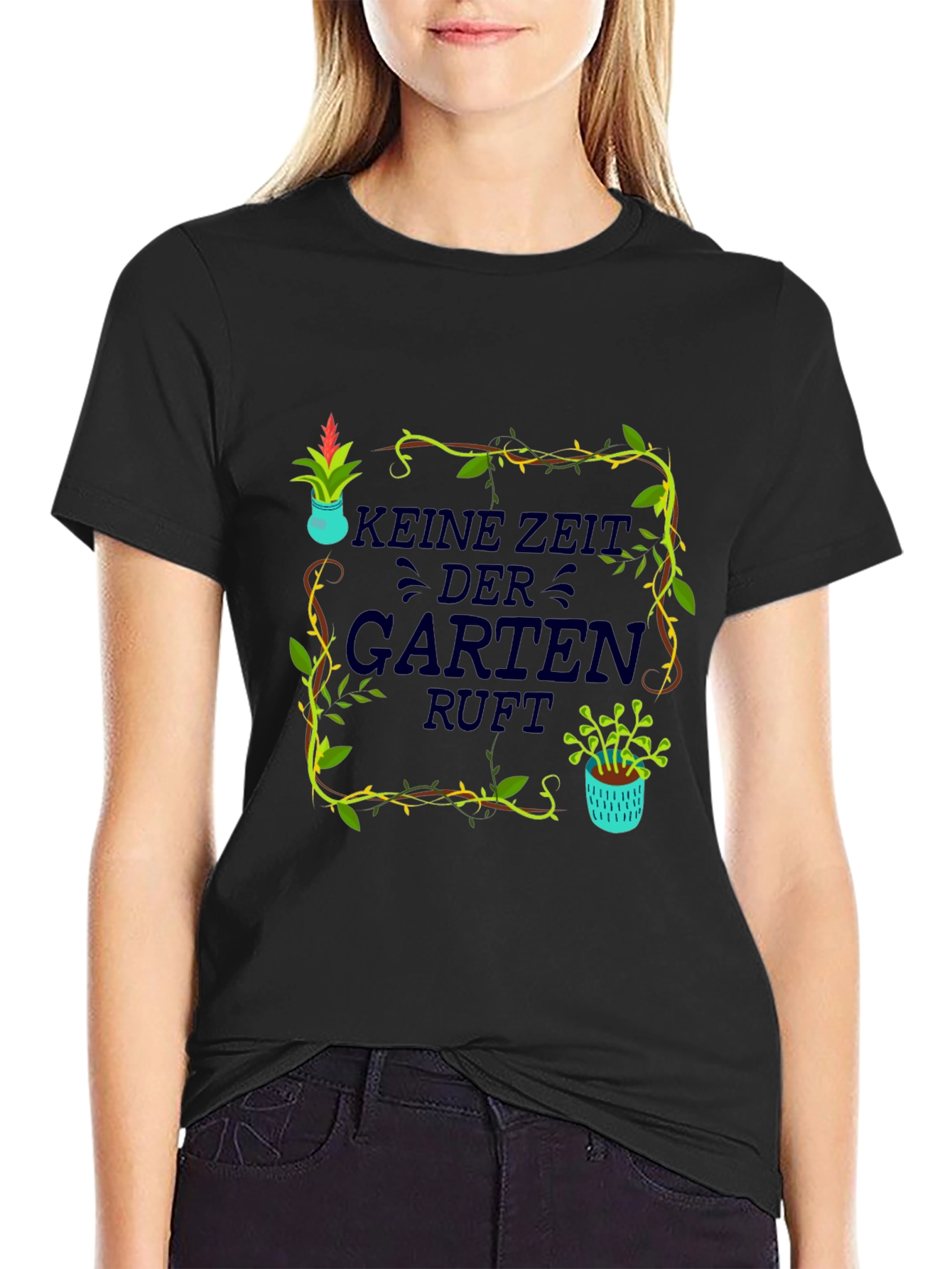 Gardening T-Shirt - Kein Zeit Der Garten Ruft!
