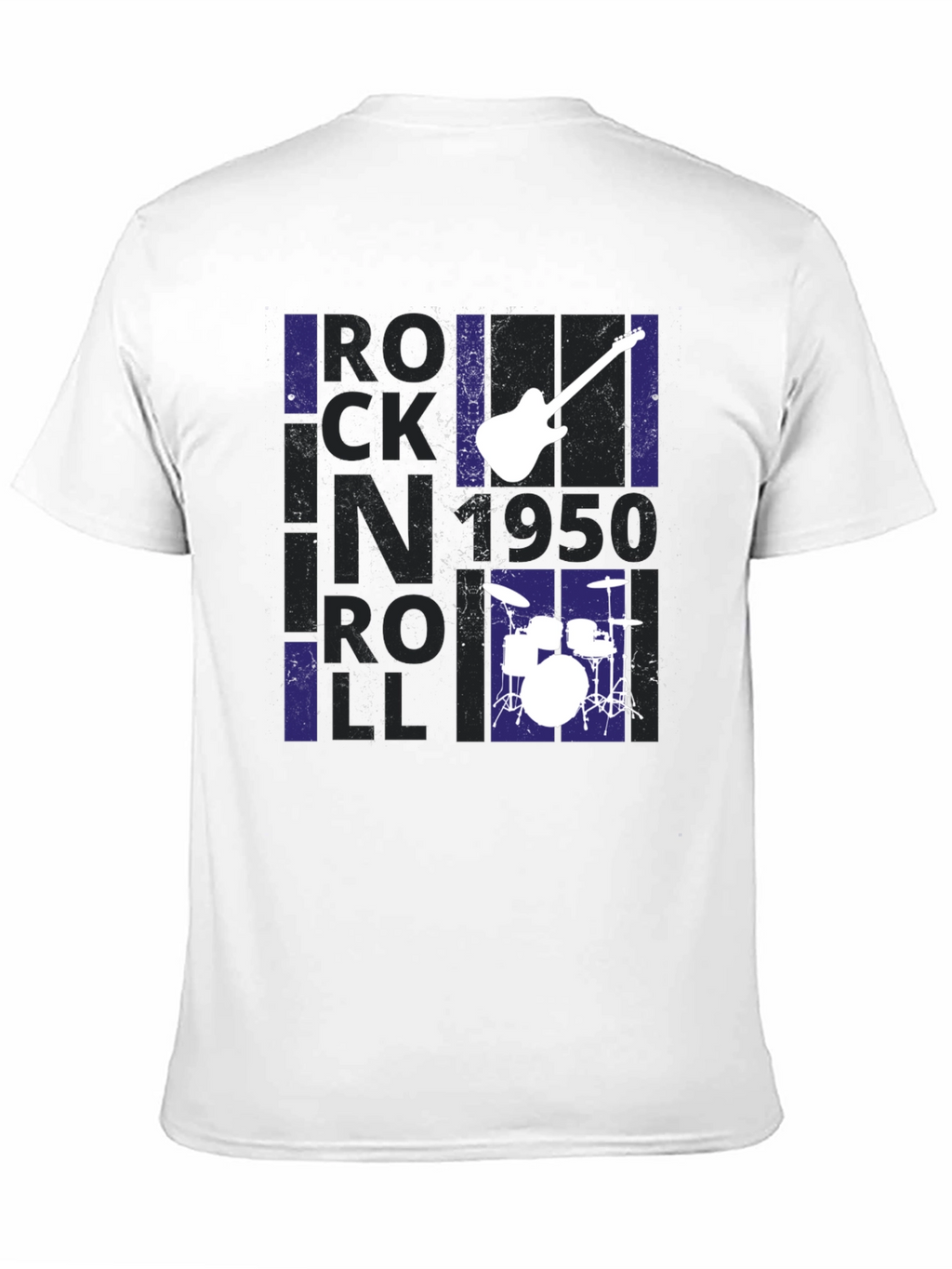 Rock N Roll 1950s Style Graphic Tee