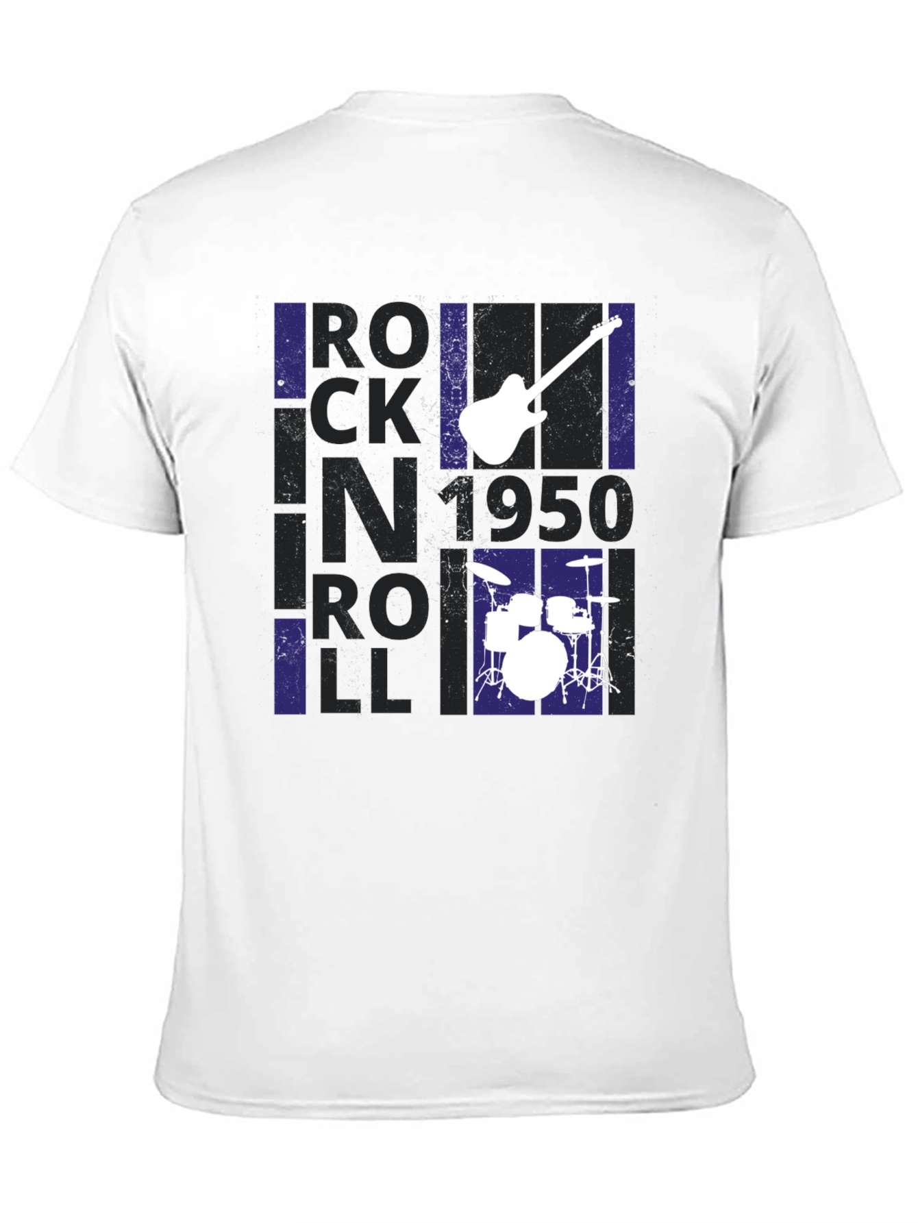 Rock N Roll 1950s Style Graphic Tee