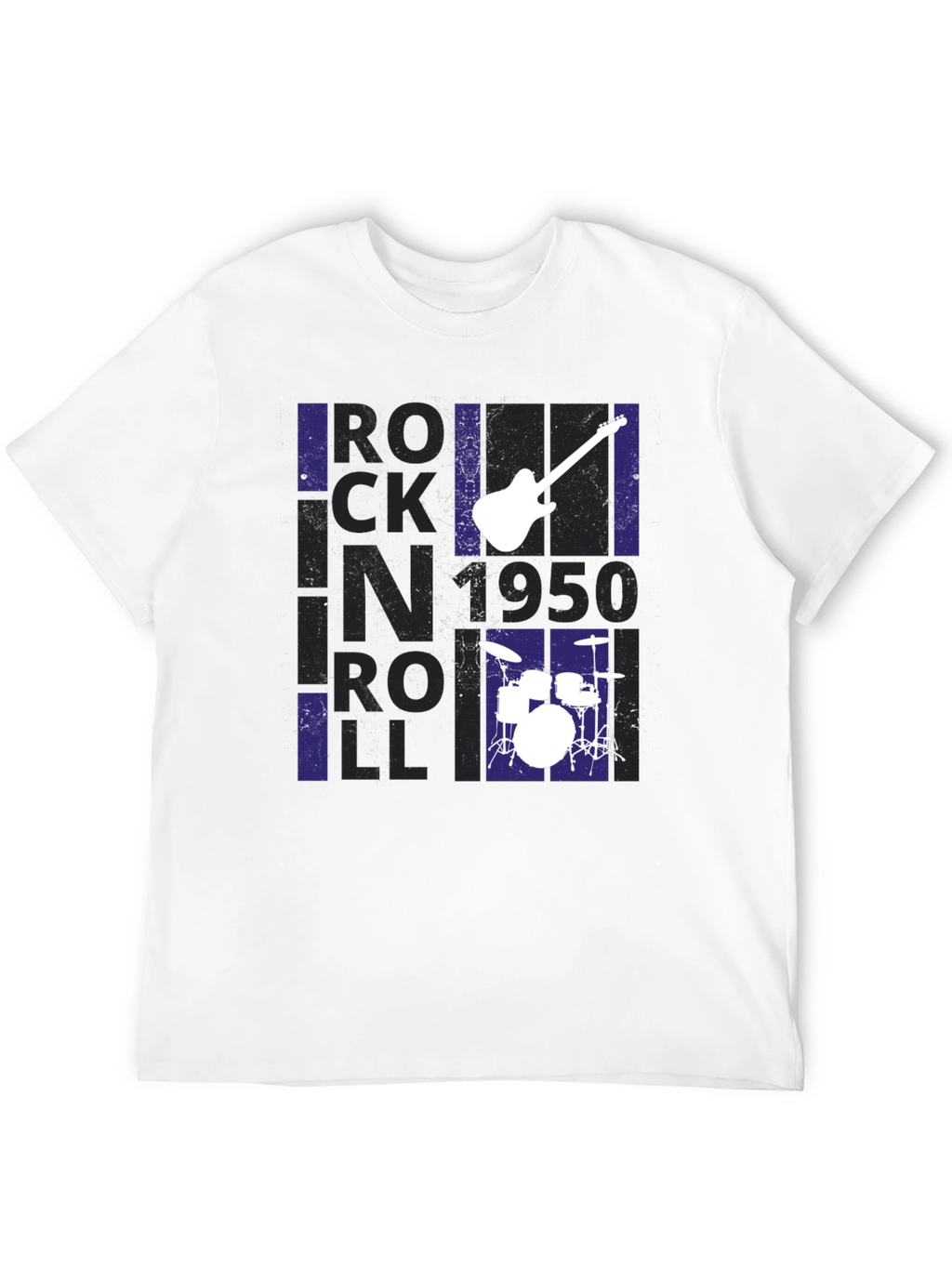 Rock N Roll 1950s Style Graphic Tee