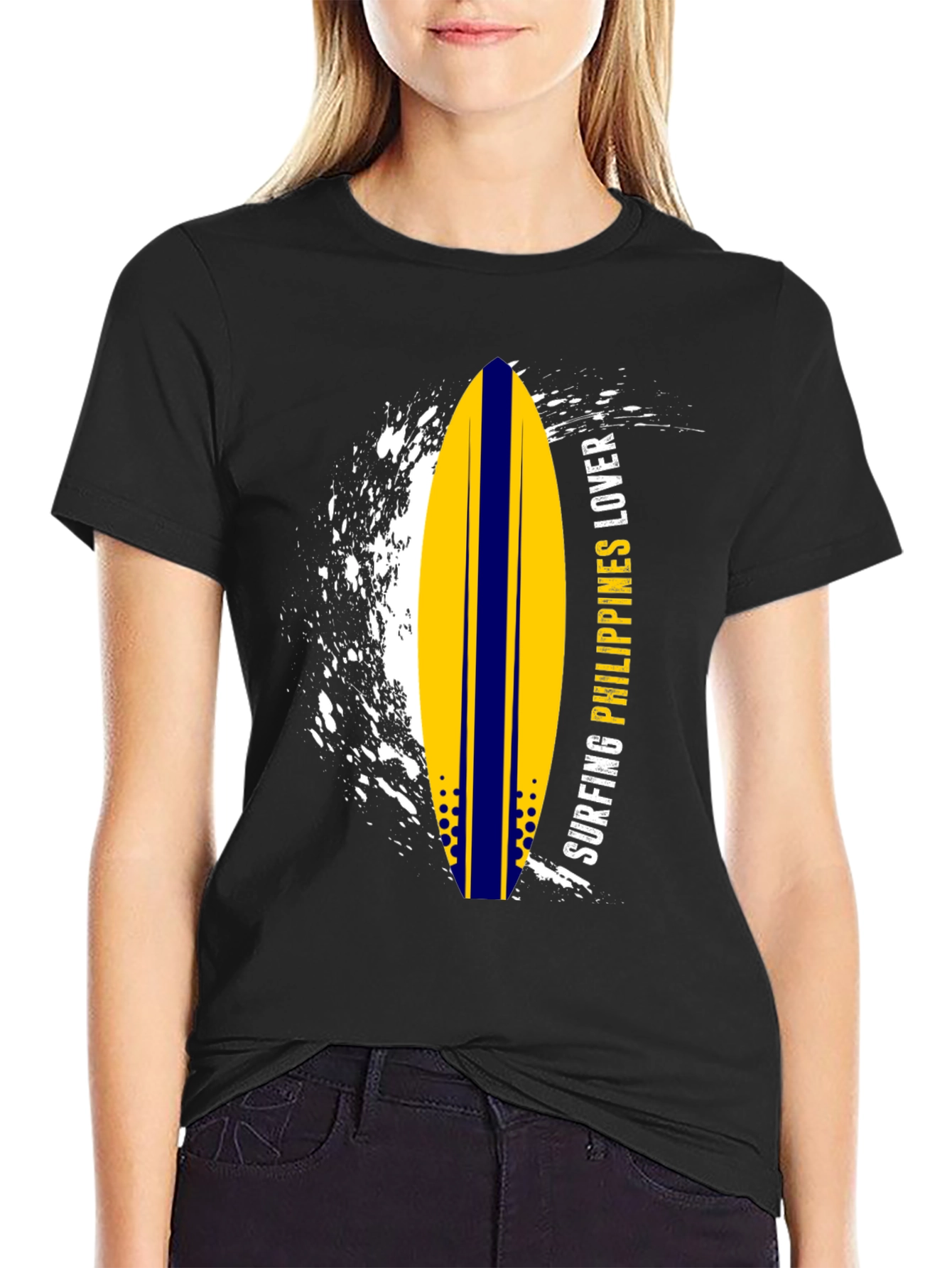 Surfing Philippines Lover Graphic T-Shirt