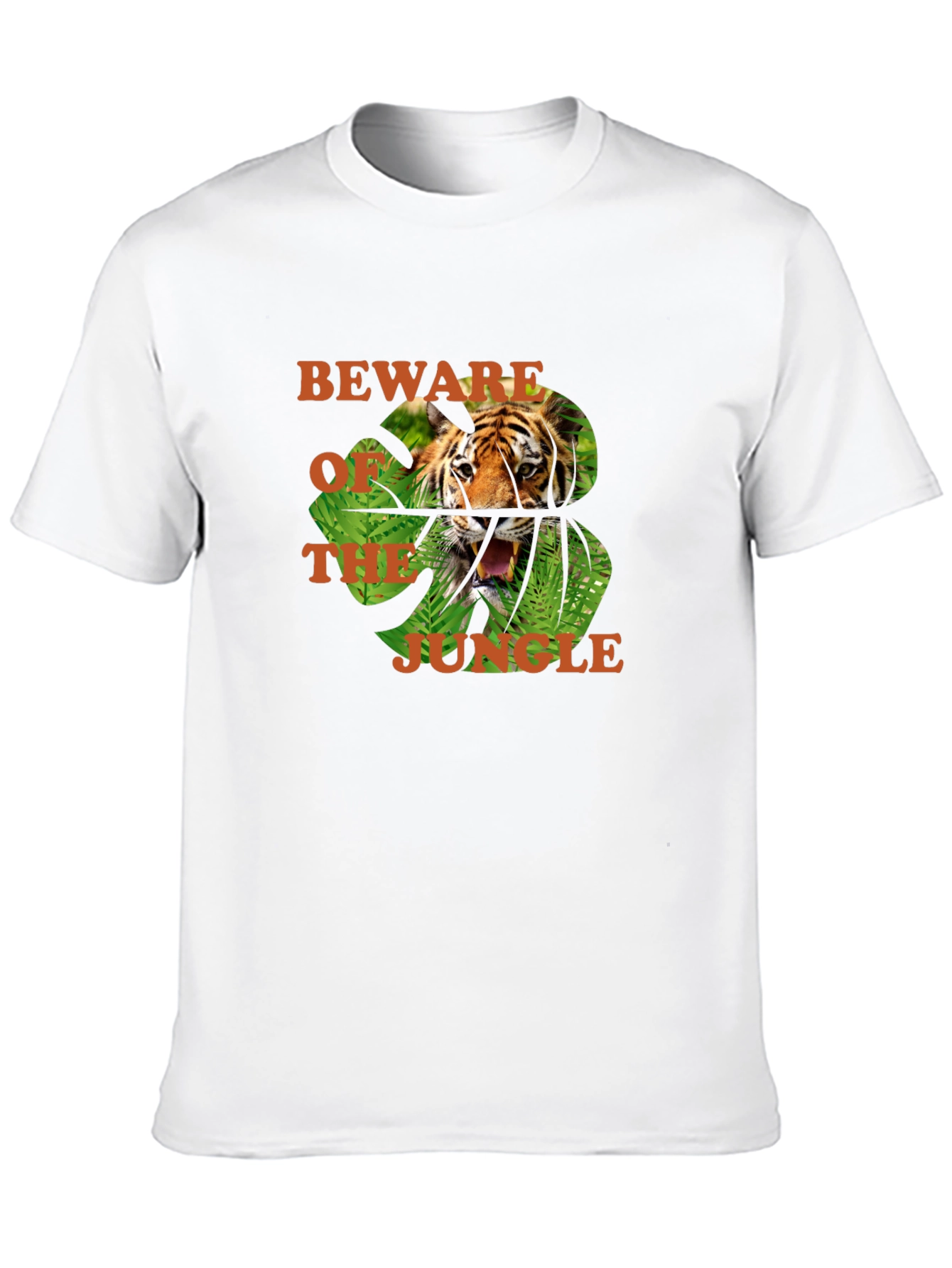 Beware of the Jungle Tiger Graphic Tee