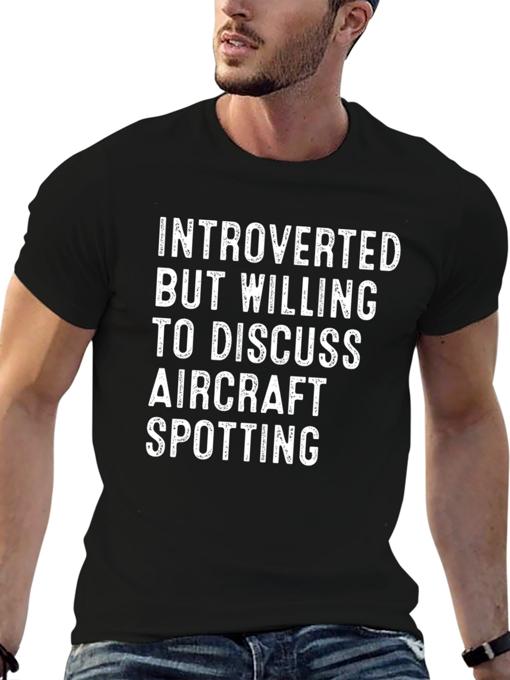 Introverted Aircraft Spotting T-Shirt