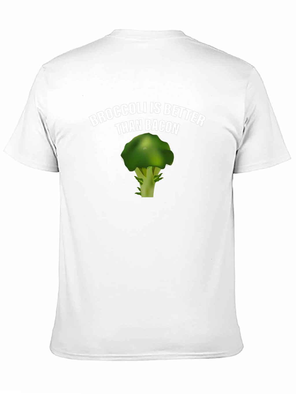Broccoli is Better Than Bacon Novelty T-Shirt
