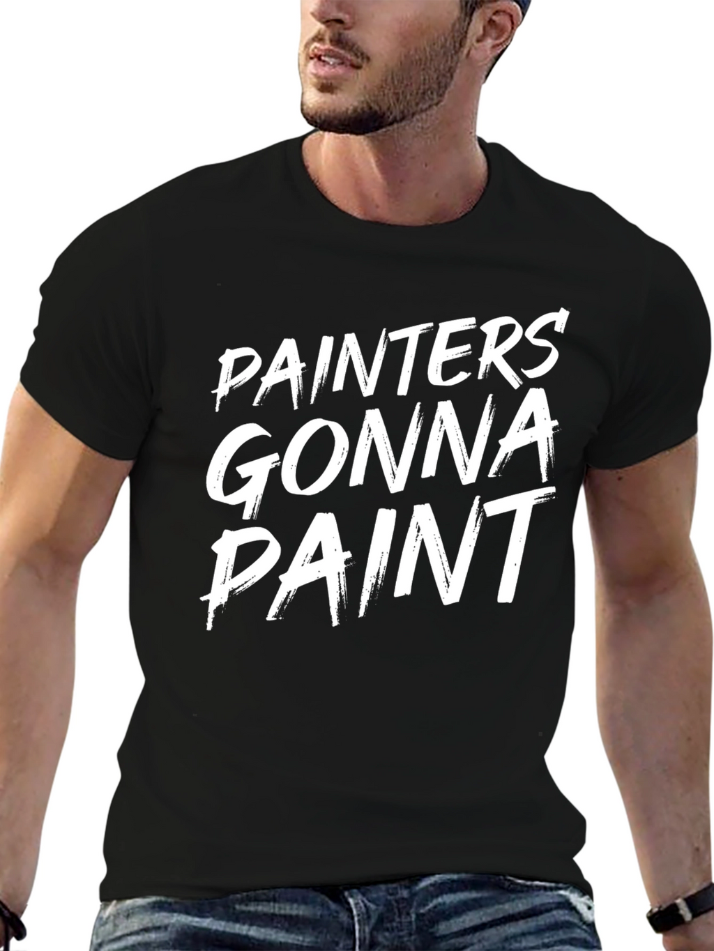 Painters Gonna Paint Funny Graphic T-Shirt