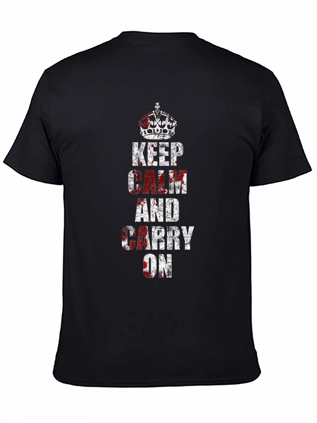 Keep Calm Novelty Graphic T-Shirt