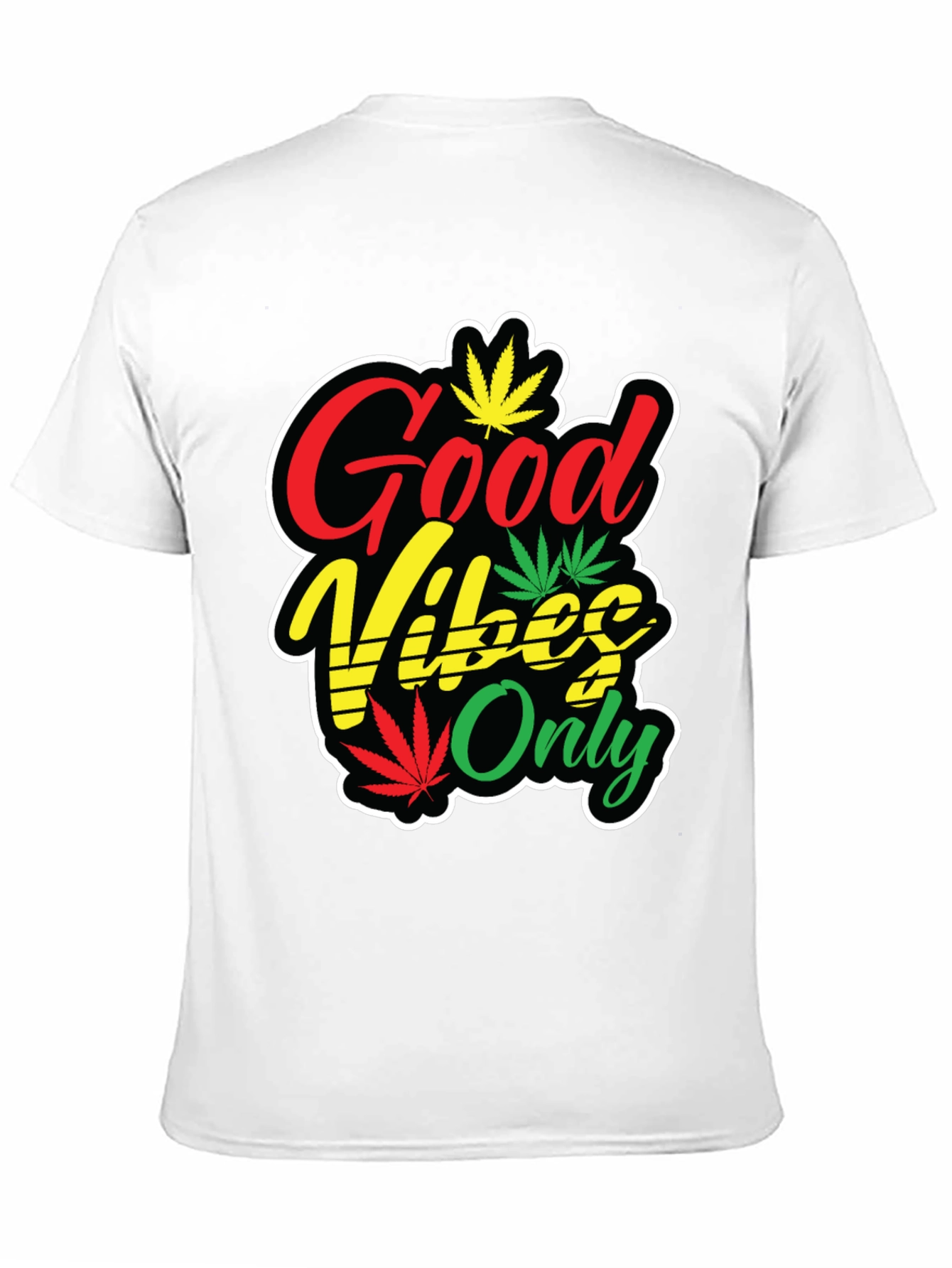 Good Vibes Only Rasta T-Shirt