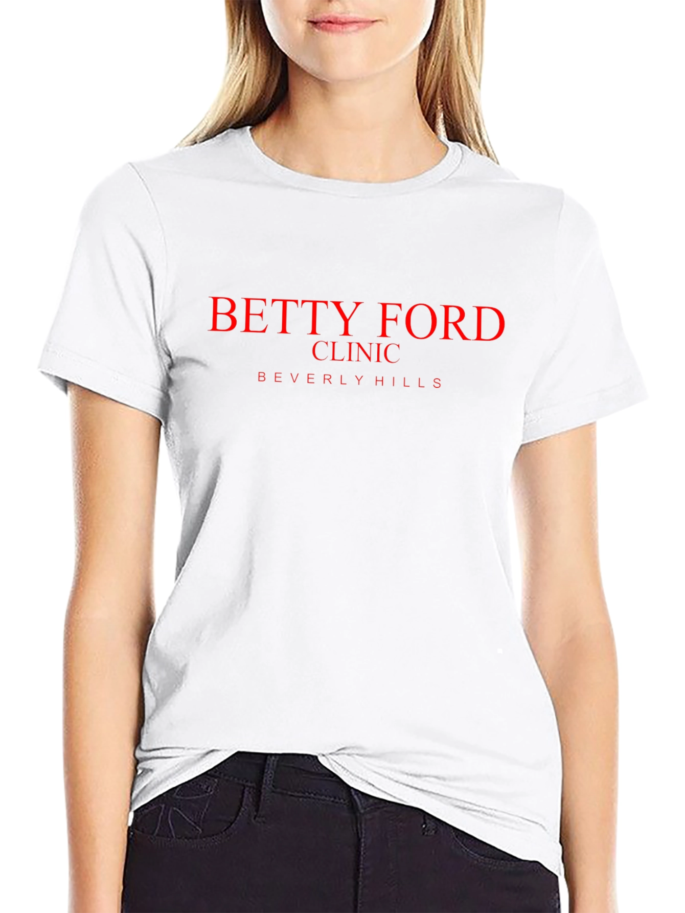 Betty Ford Clinic T-Shirt - Black