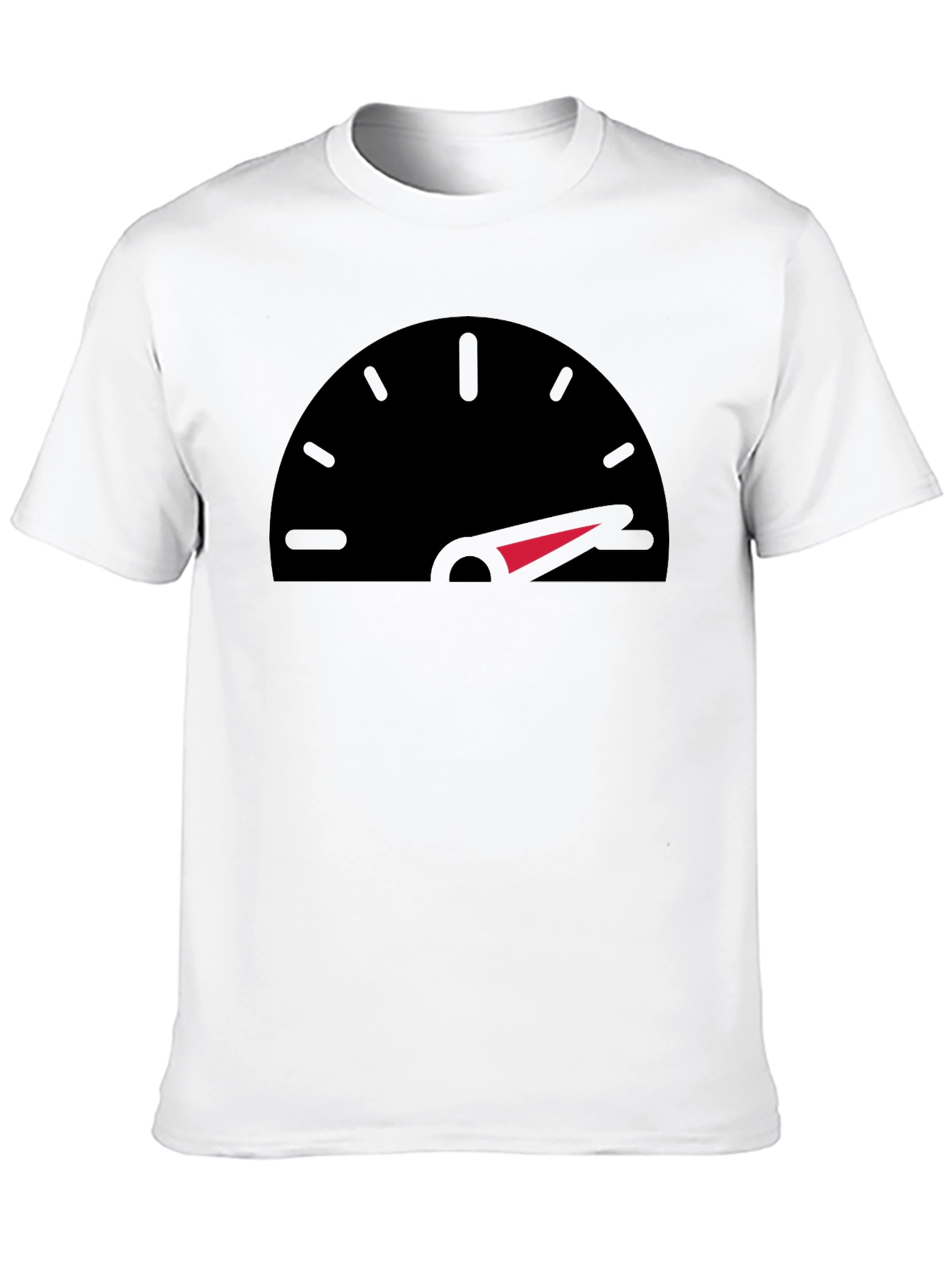 Speedometer Graphic Black T-Shirt