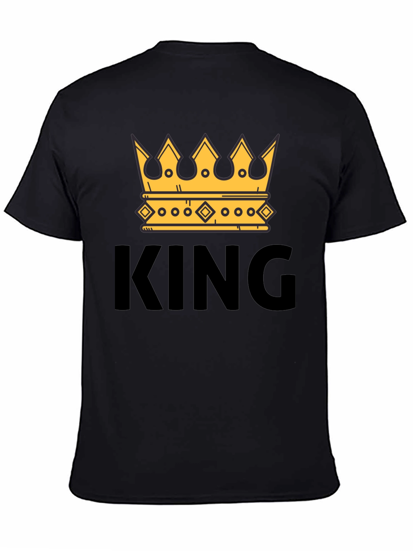 King Crown Graphic T-Shirt - Trendy Mens Tee