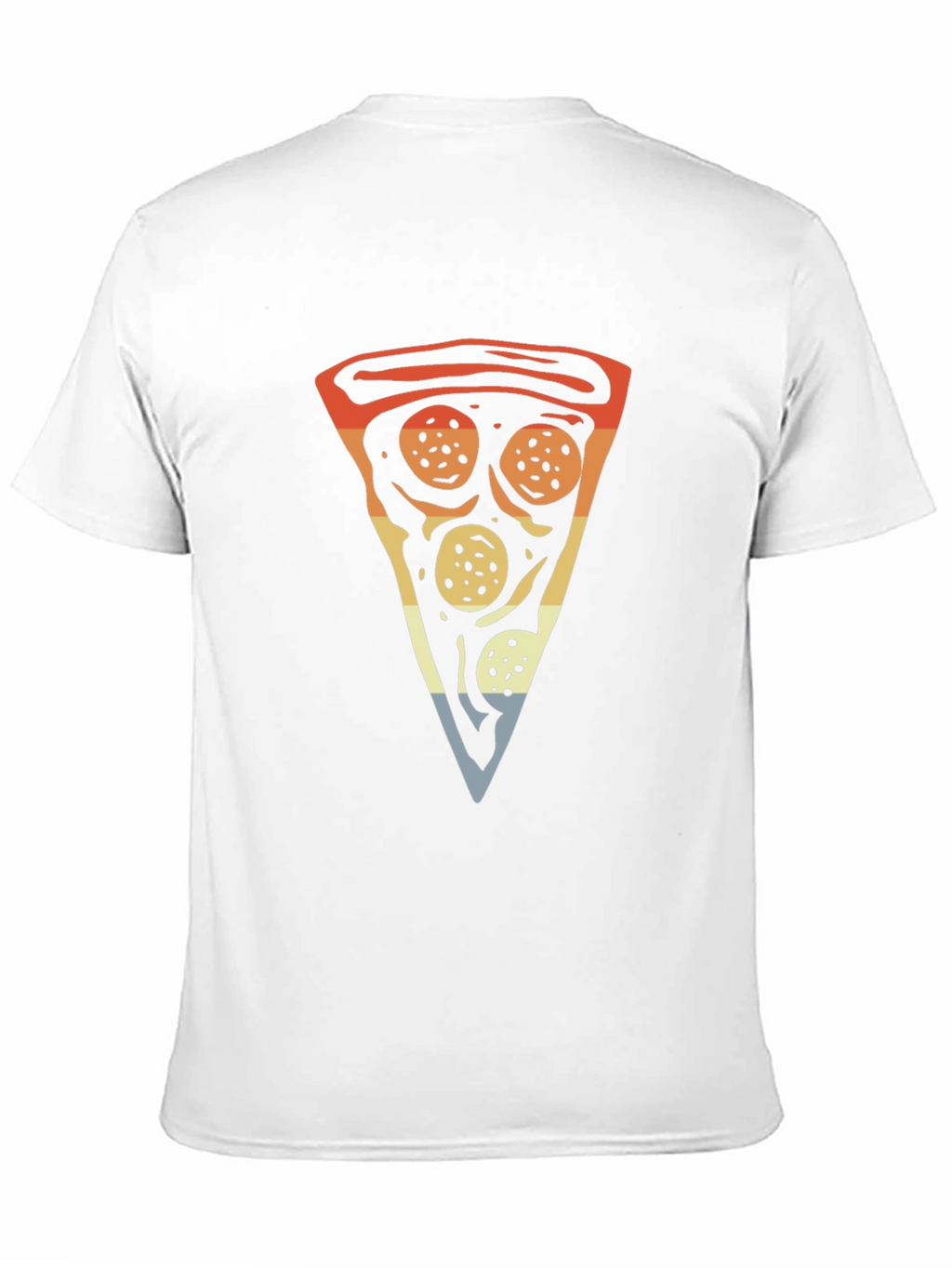 Pizza Slice Graphic T-Shirt - Retro Style