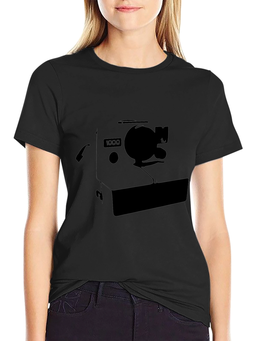 Retro Camera Graphic T-Shirt - Classic Style