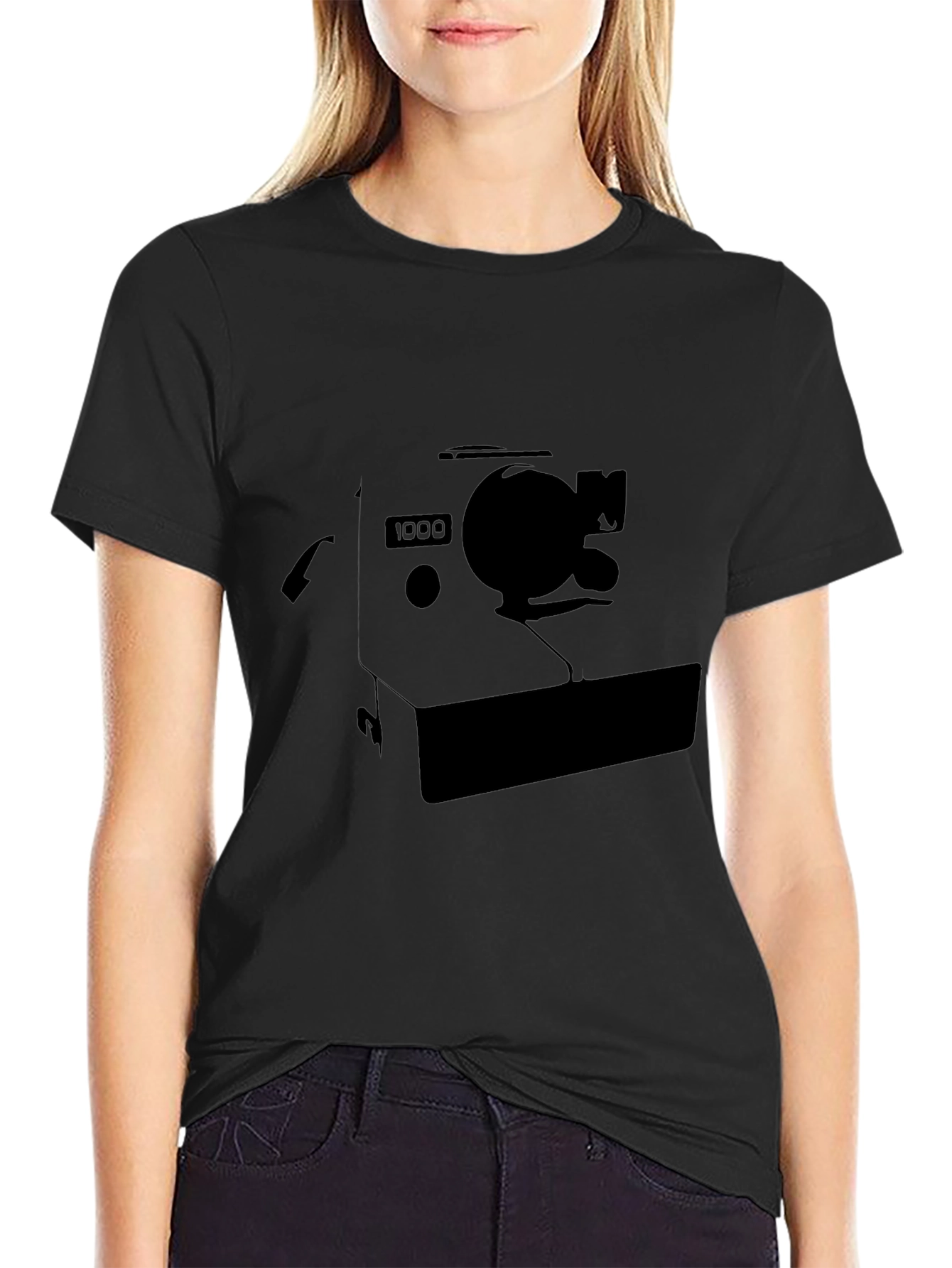 Retro Camera Graphic T-Shirt - Classic Style