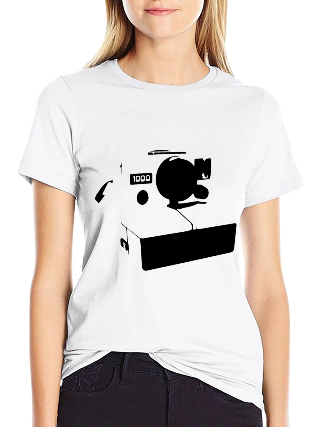 Retro Camera Graphic T-Shirt - Classic Style
