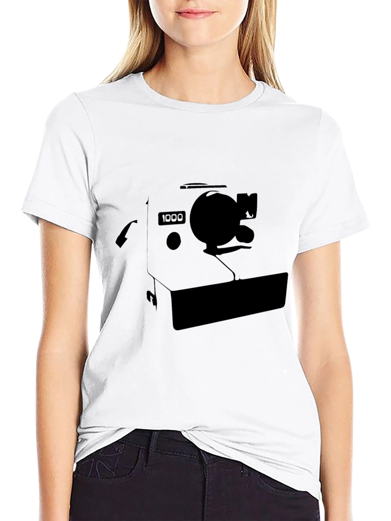 Retro Camera Graphic T-Shirt - Classic Style
