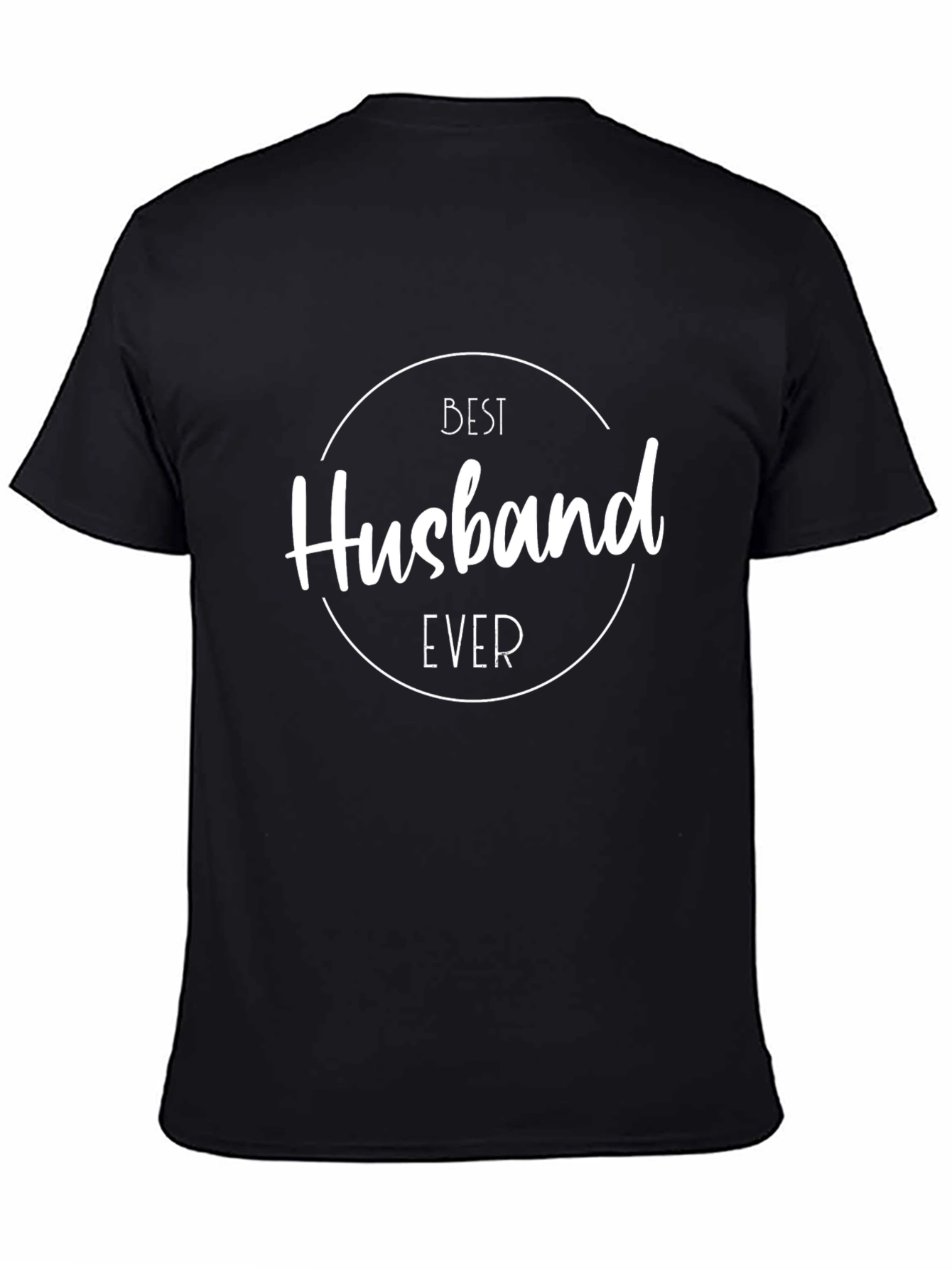 Best Husband Ever Graphic Tee - Black Cotton T-Shirt