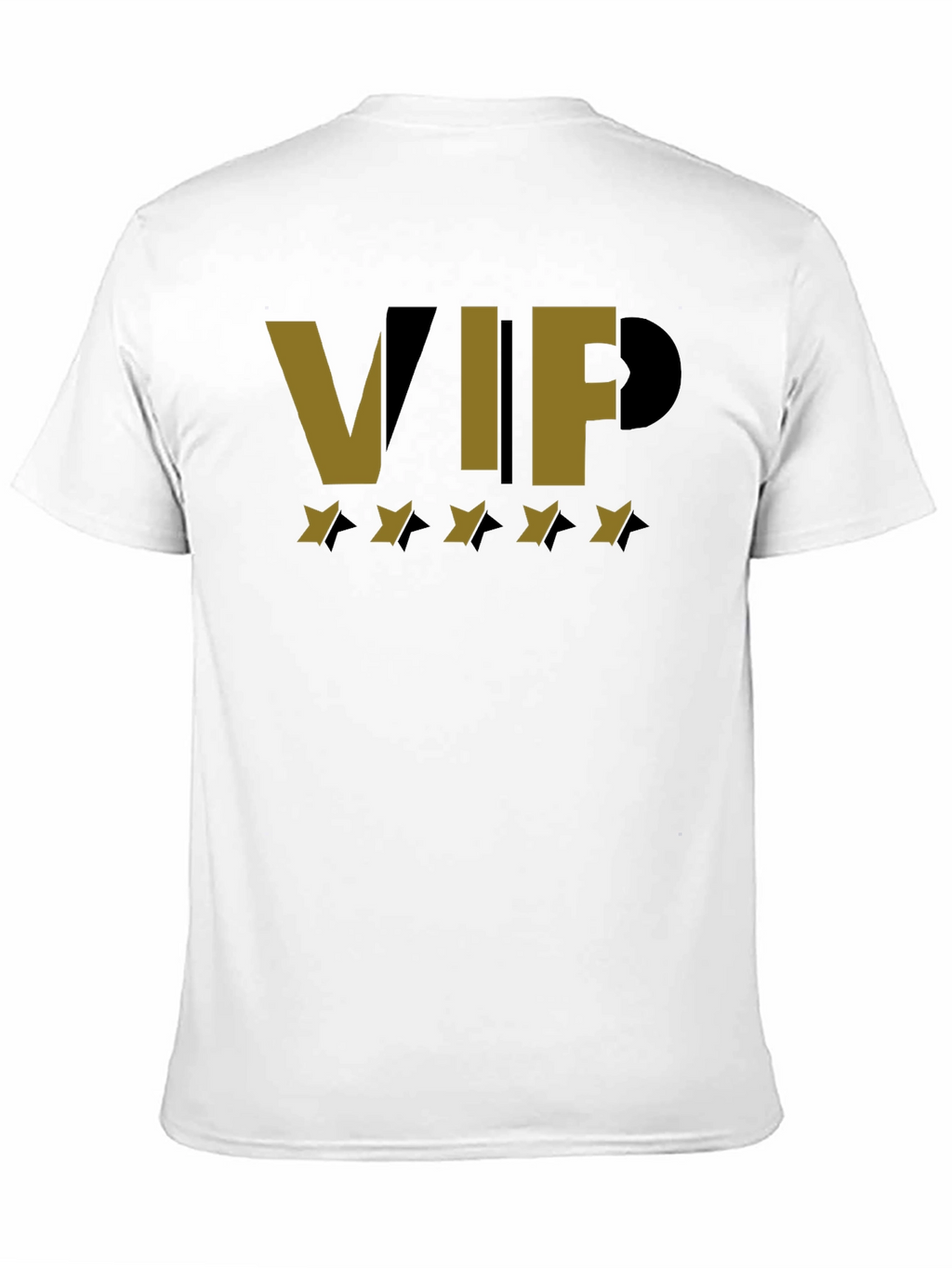 VIP Star Graphic Black T-Shirt