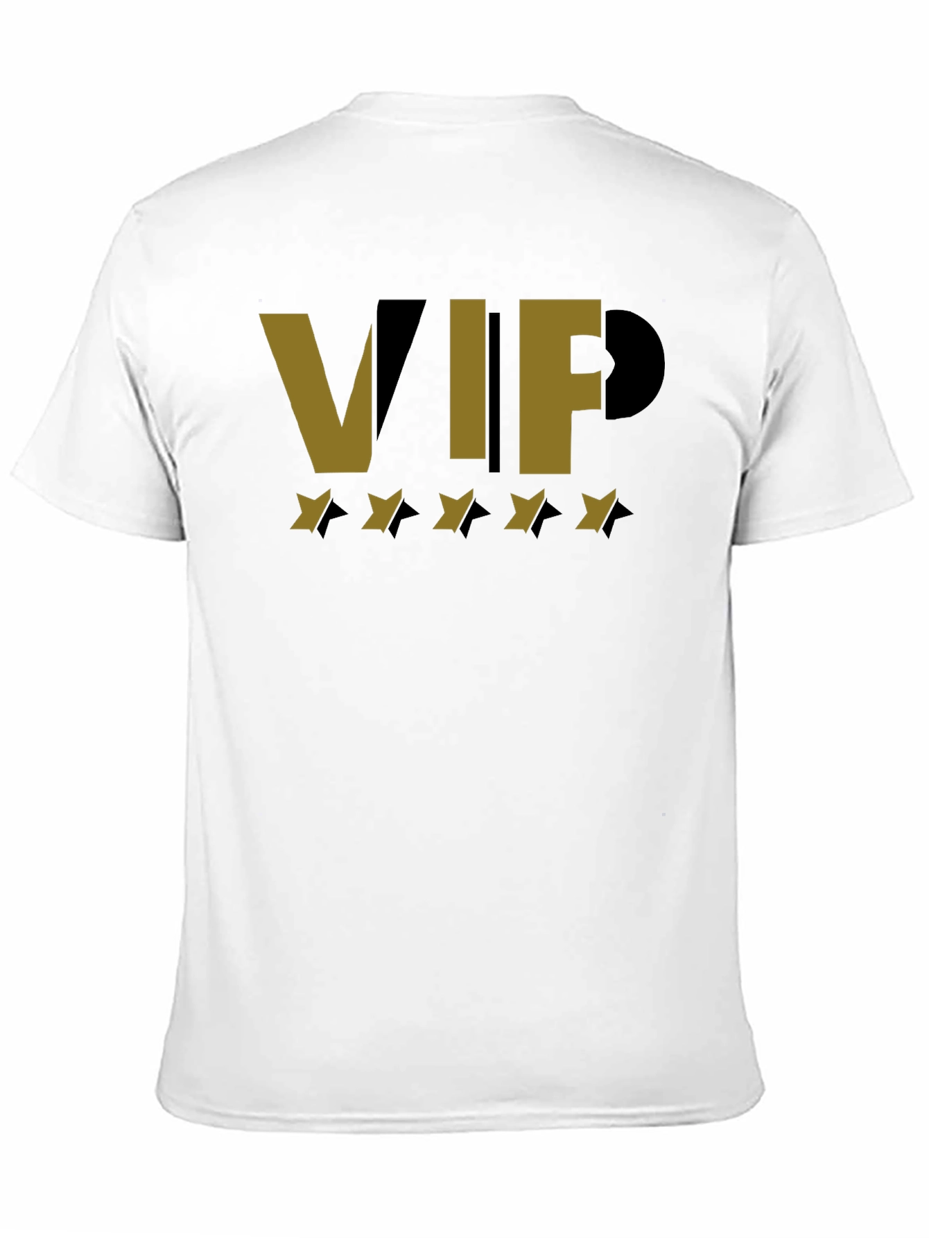 VIP Star Graphic Black T-Shirt