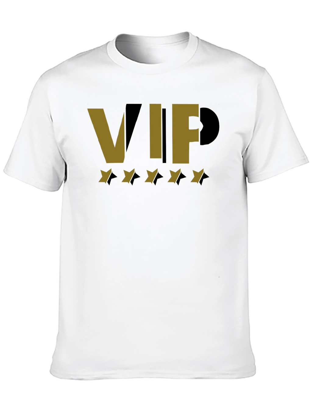 VIP Star Graphic Black T-Shirt