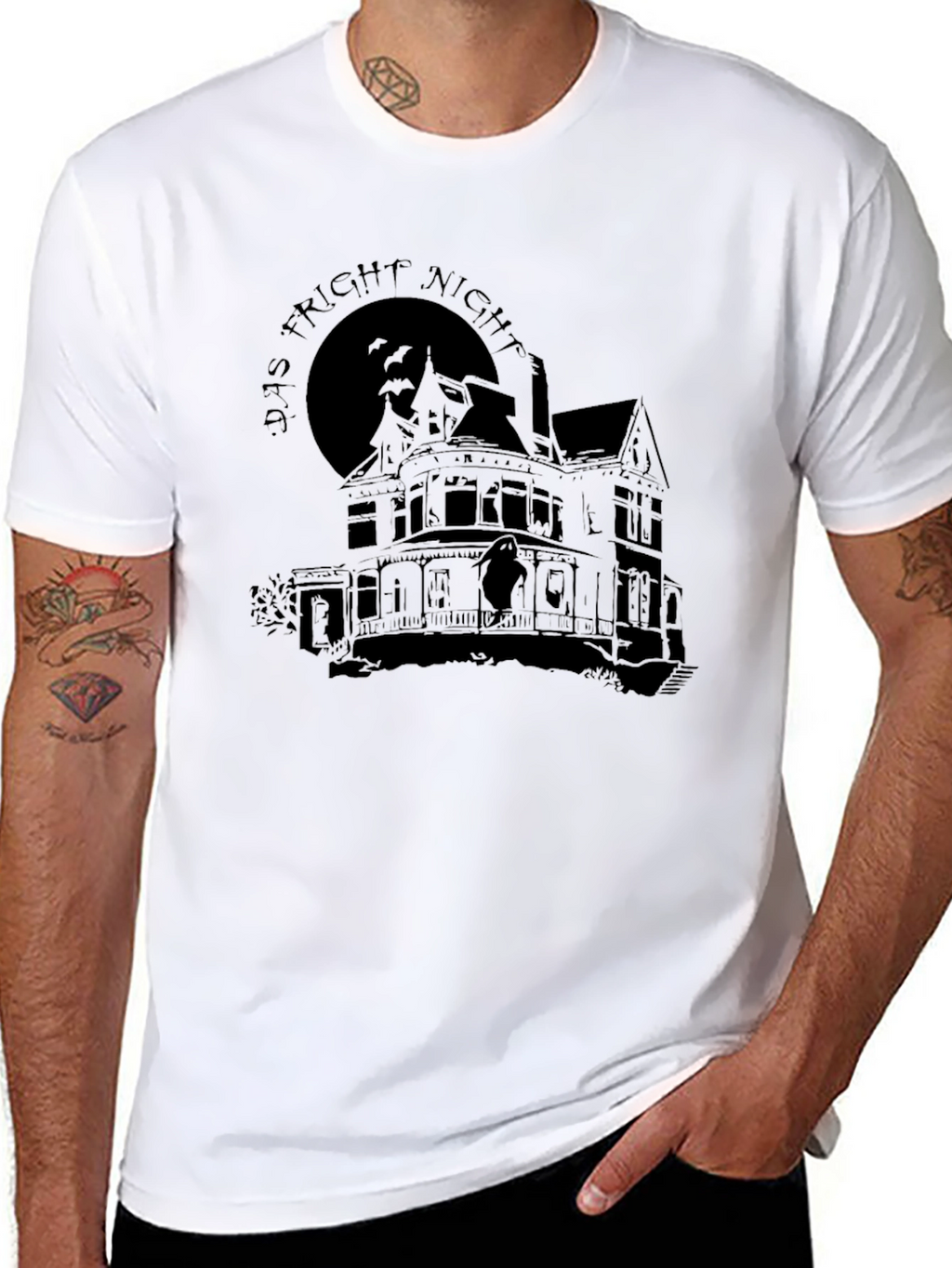 Spooky Fright Night Graphic Tee