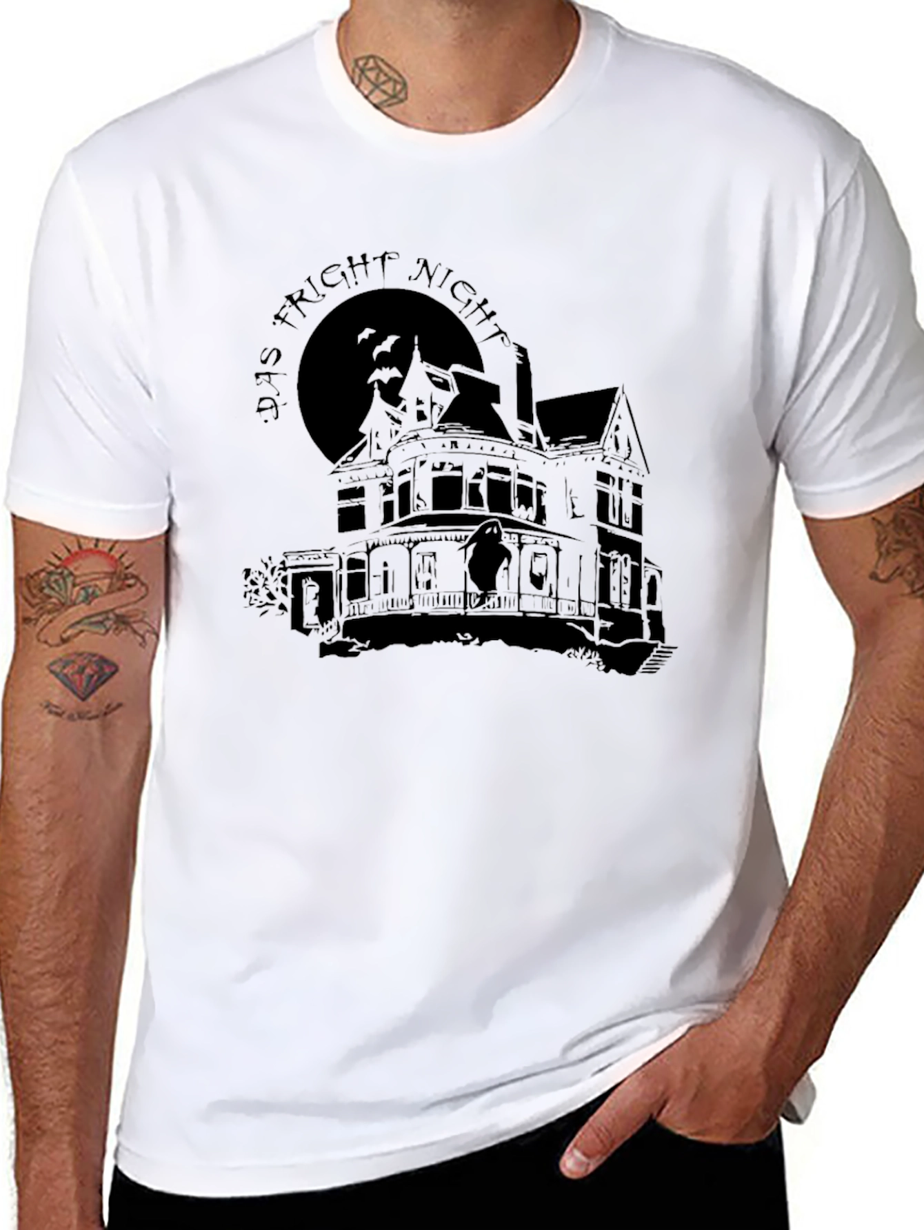 Spooky Fright Night Graphic Tee