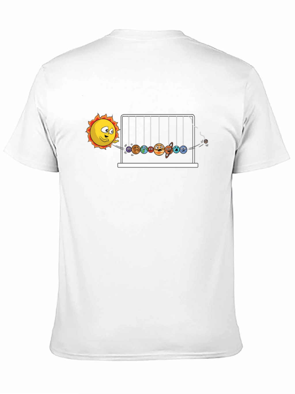Planetary Newtons Cradle Graphic Tee