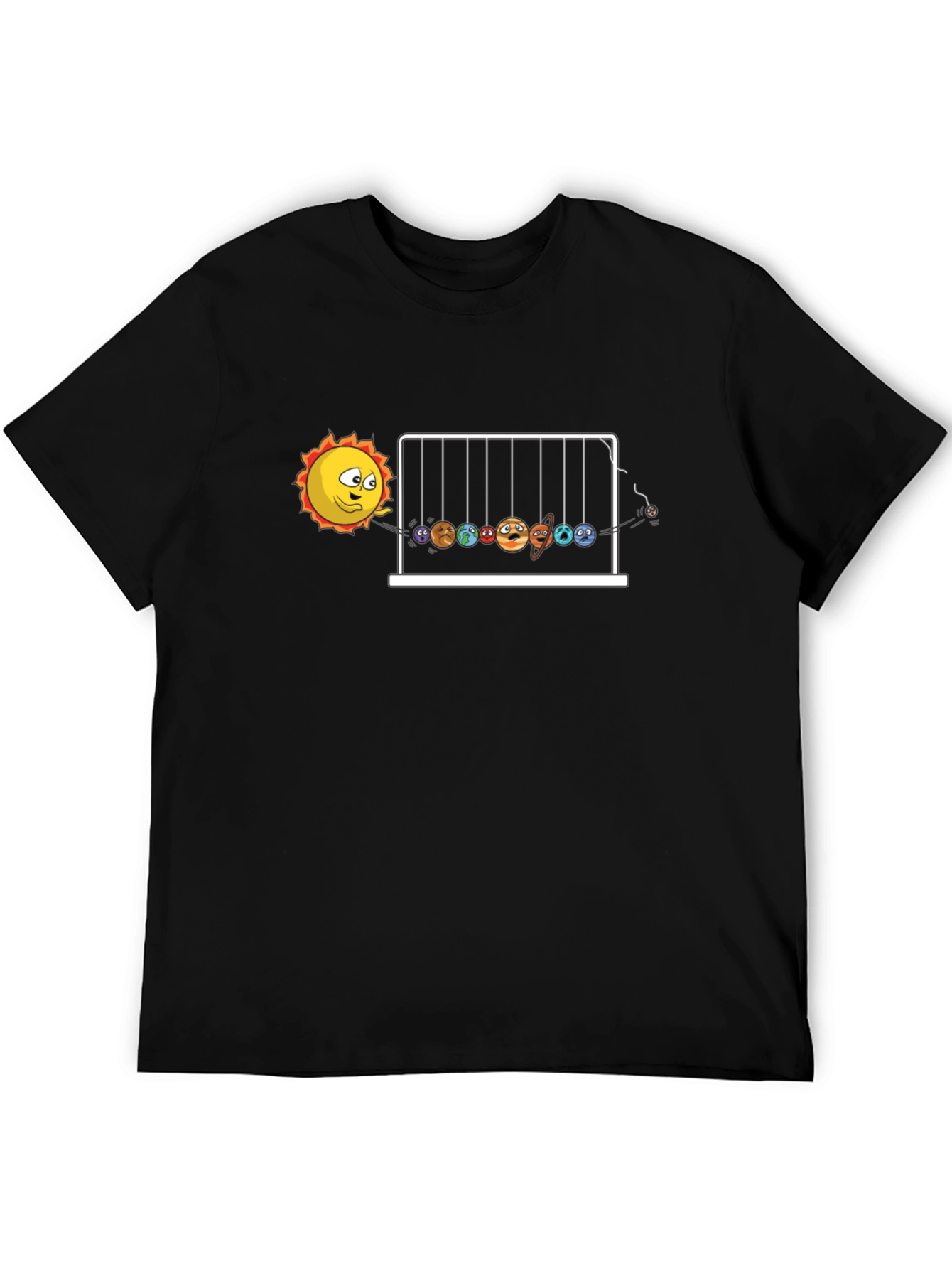 Planetary Newtons Cradle Graphic Tee