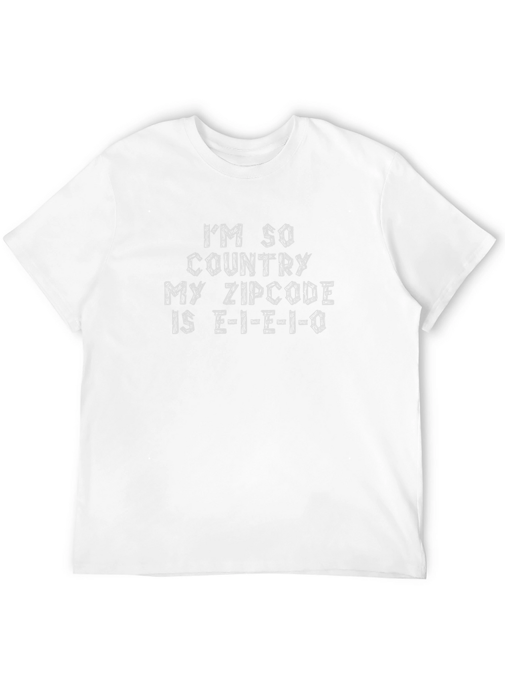 Country Zipcode T-Shirt - E-I-E-I-O Farm Tee