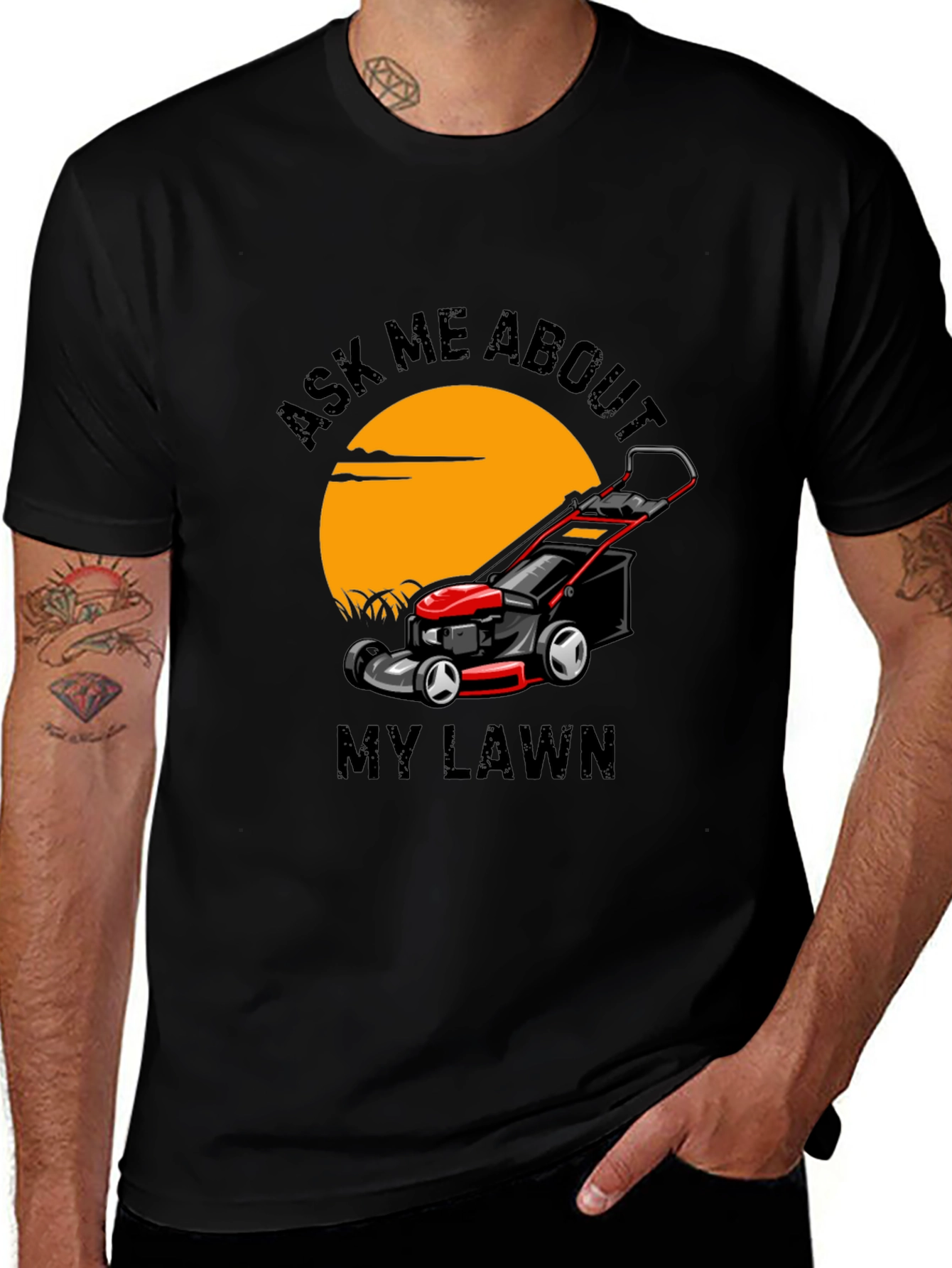 Ask Me About My Lawn T-Shirt