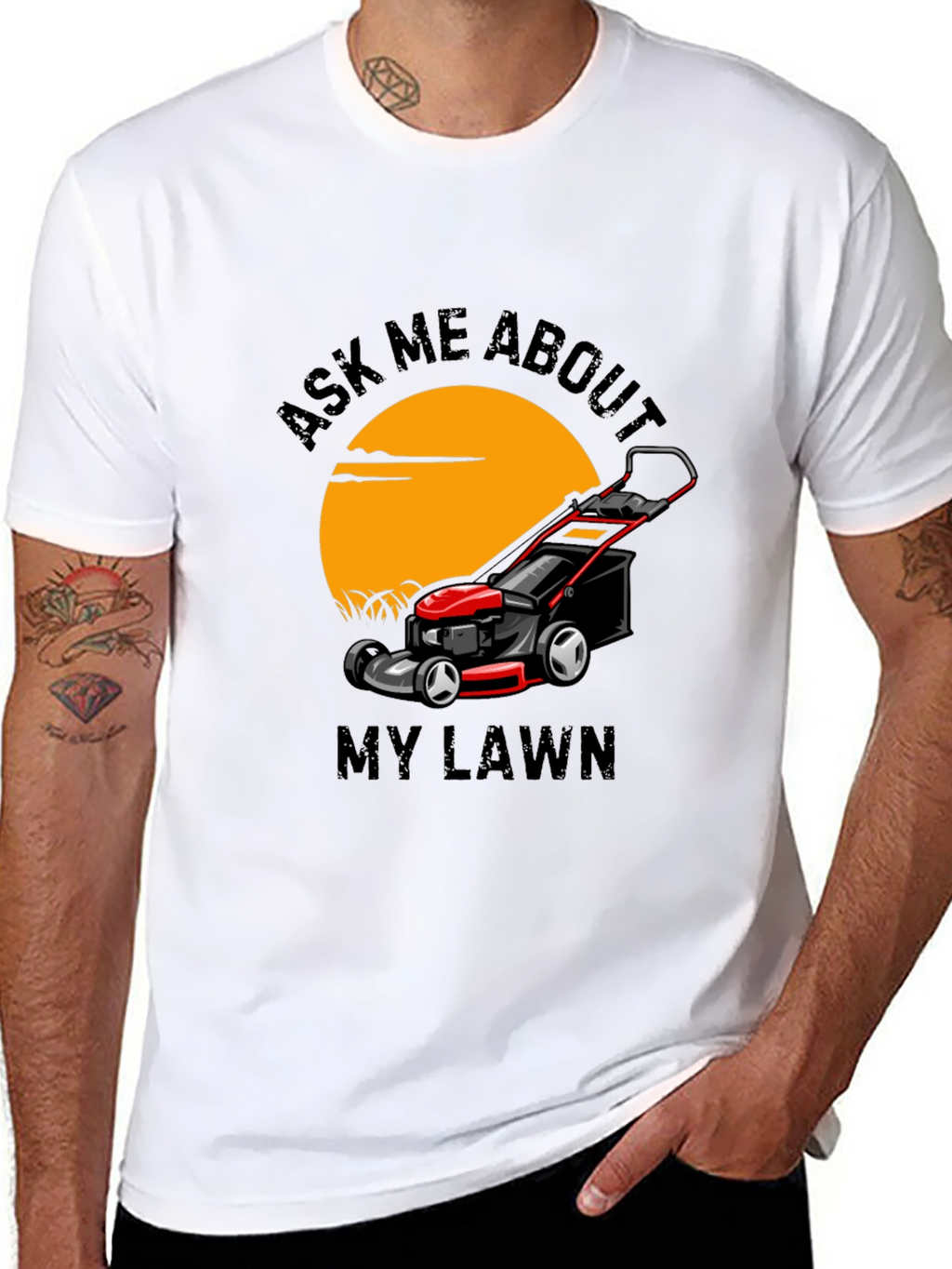 Ask Me About My Lawn T-Shirt