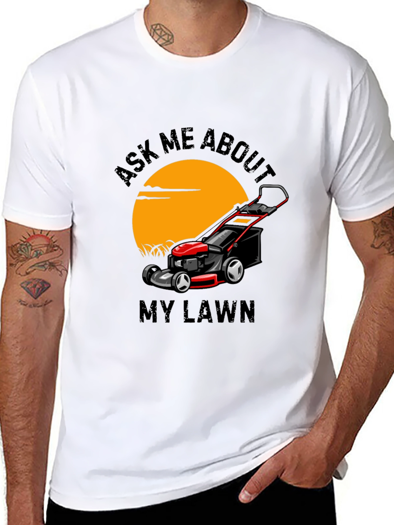 Ask Me About My Lawn T-Shirt