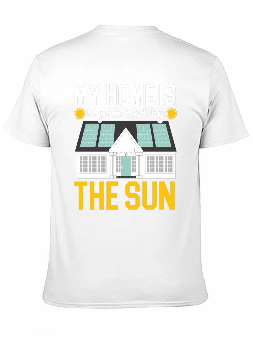 Eco-Friendly Solar Powered Home T-Shirt
