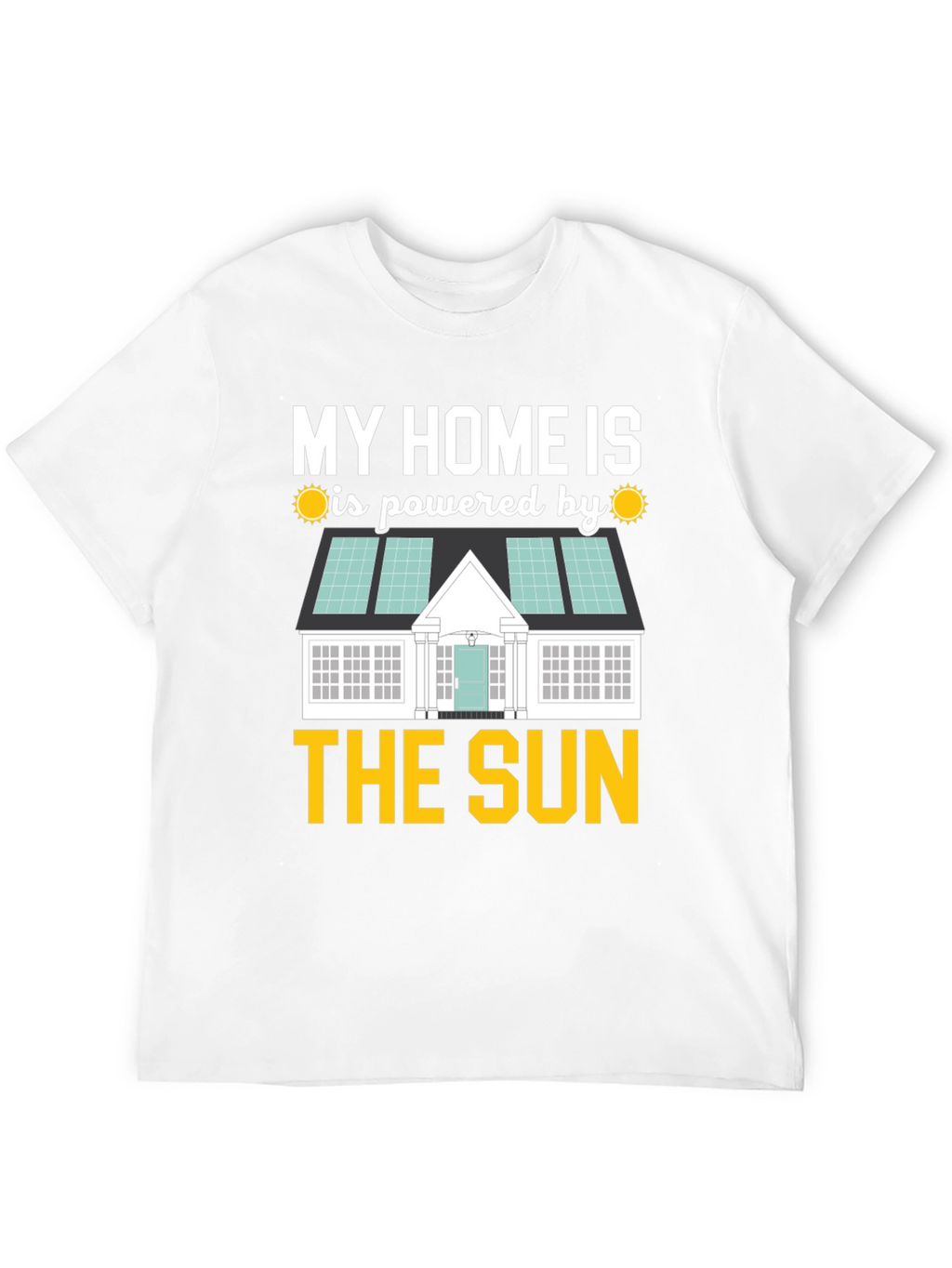 Eco-Friendly Solar Powered Home T-Shirt